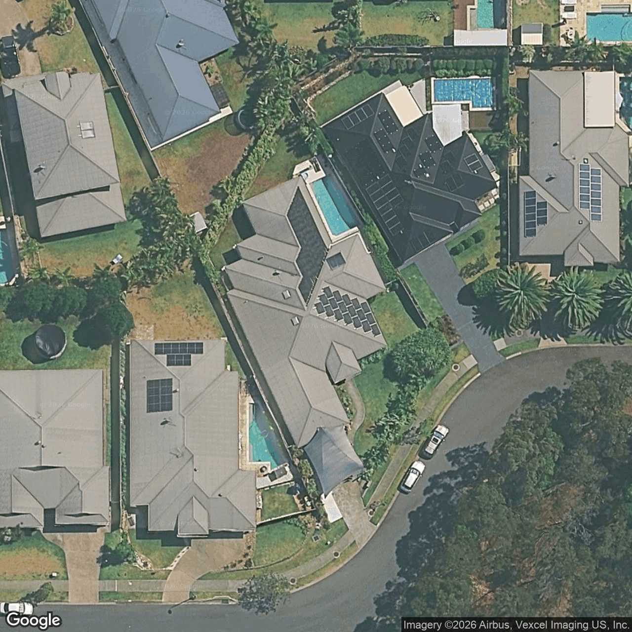 Aerial view of 41 York Creek Crescent, Reedy Creek QLD 4227