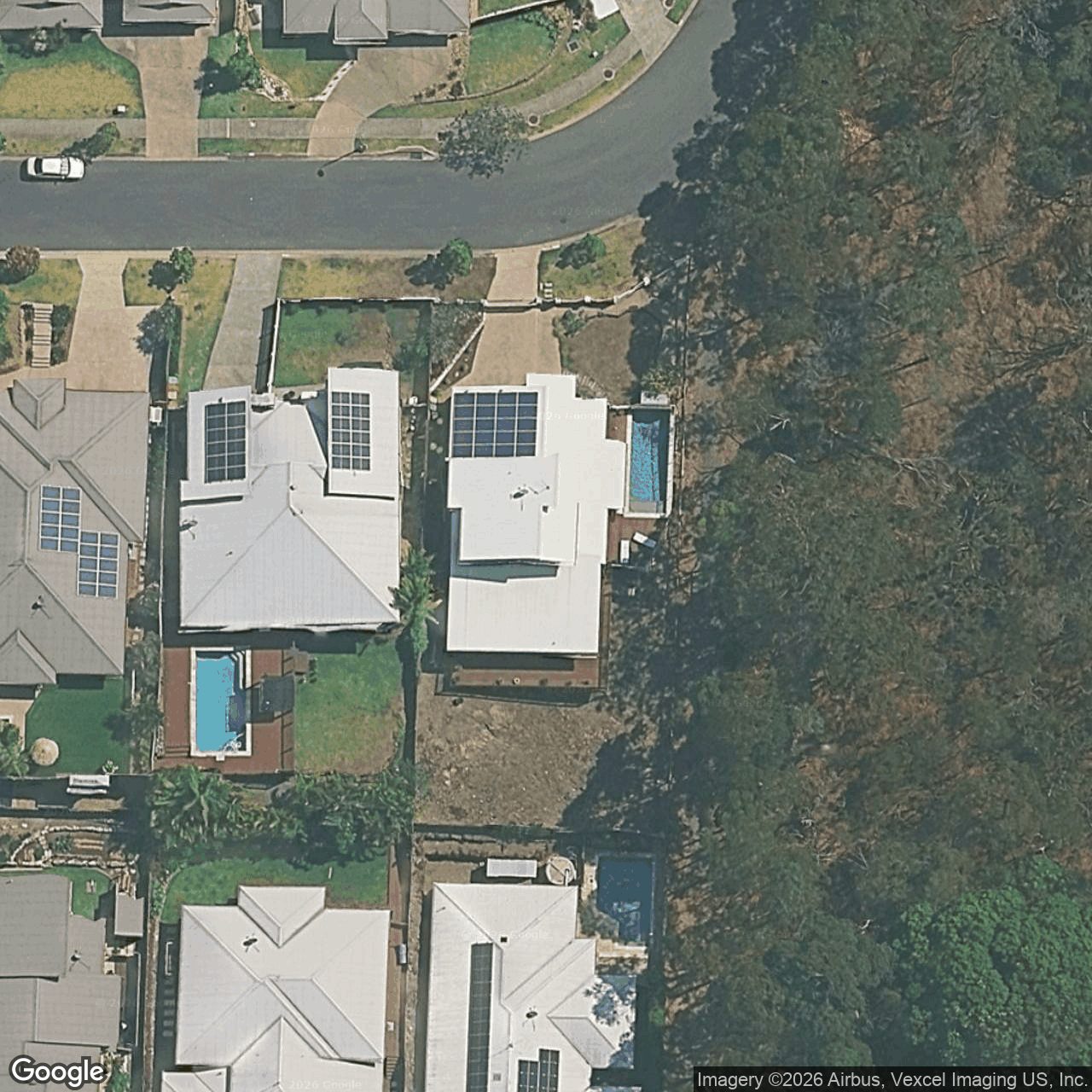 Aerial view of 42 York Creek Crescent, Reedy Creek QLD 4227