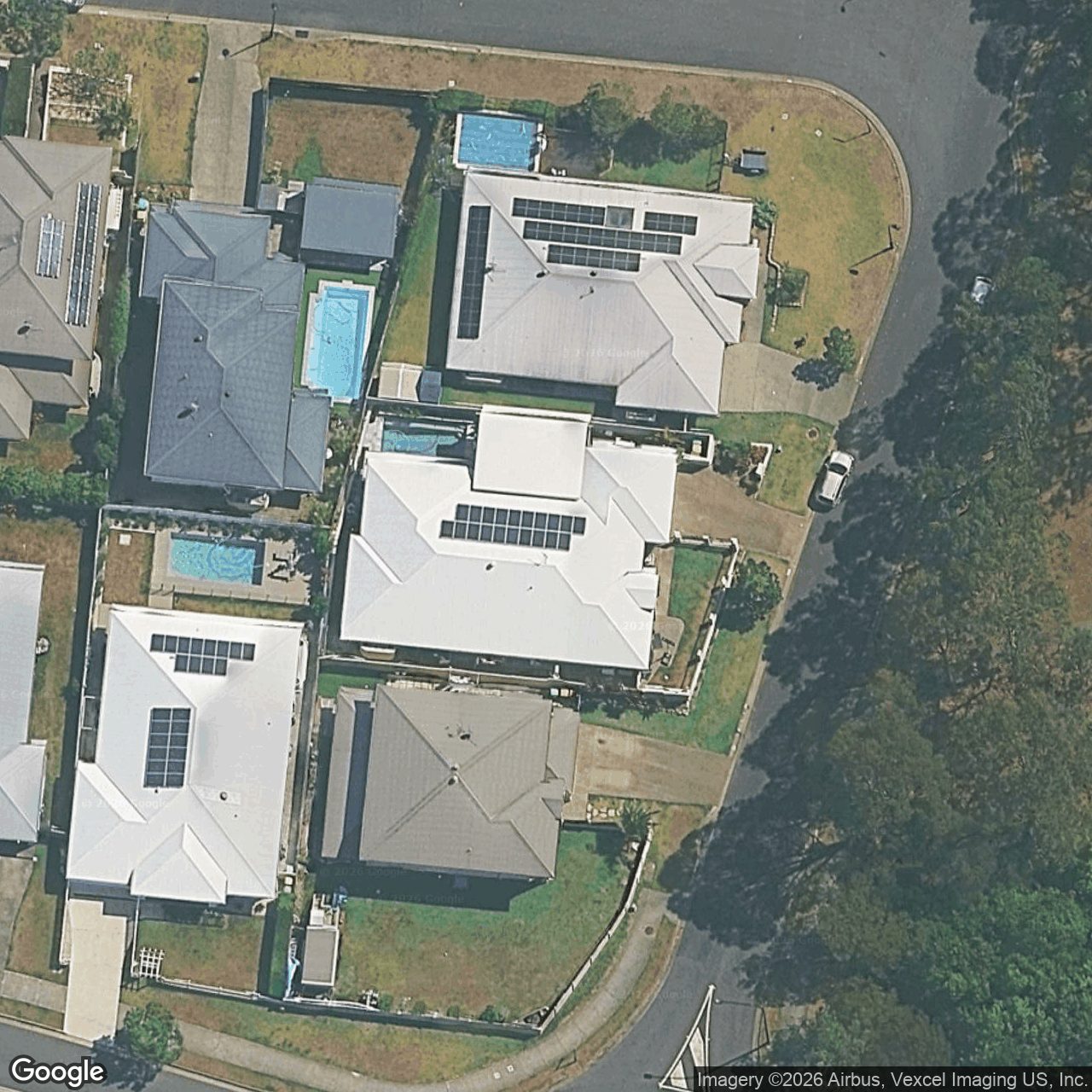 Aerial view of 4 Palomar Street, Reedy Creek QLD 4227