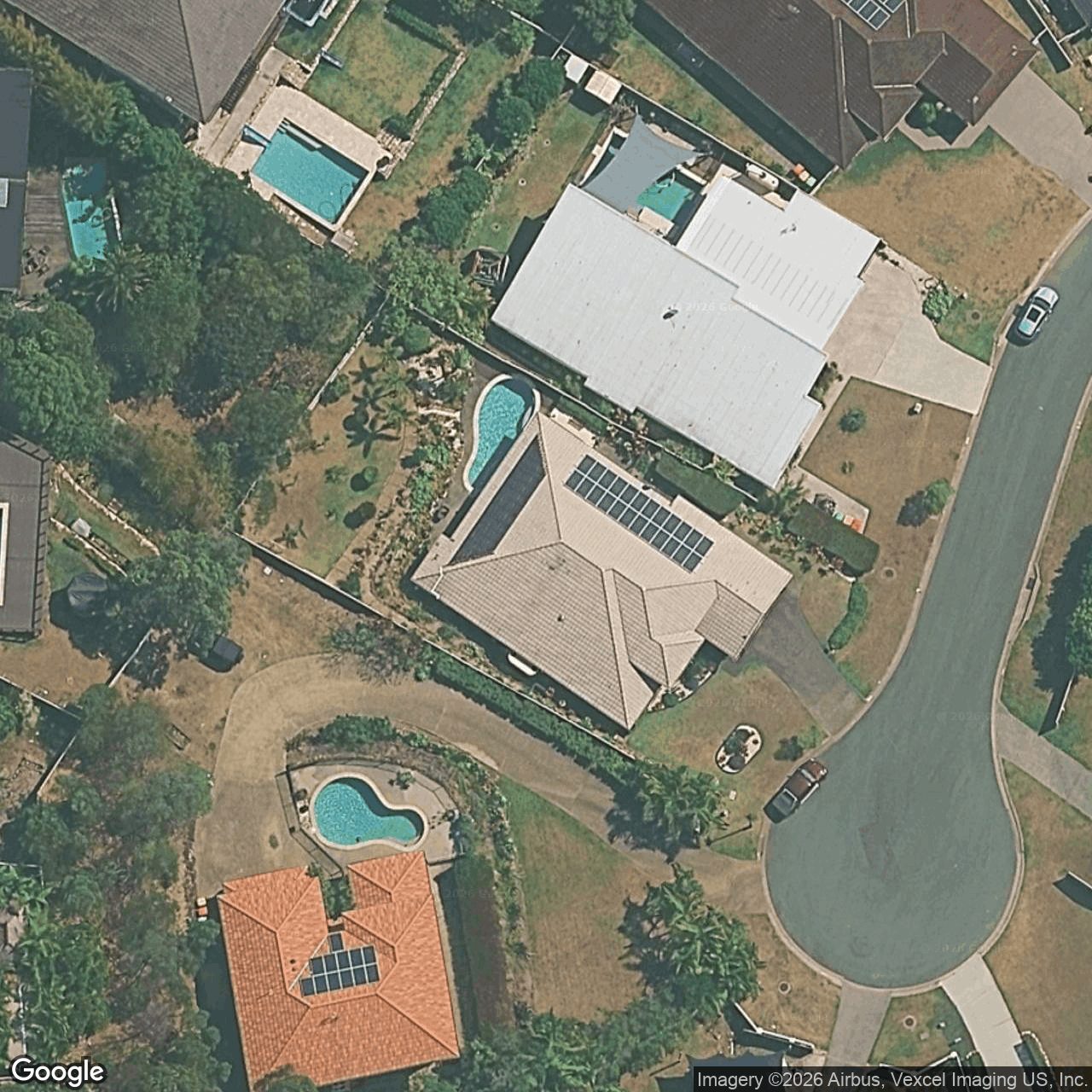 Aerial view of 17 Laceflower Court, Reedy Creek QLD 4227