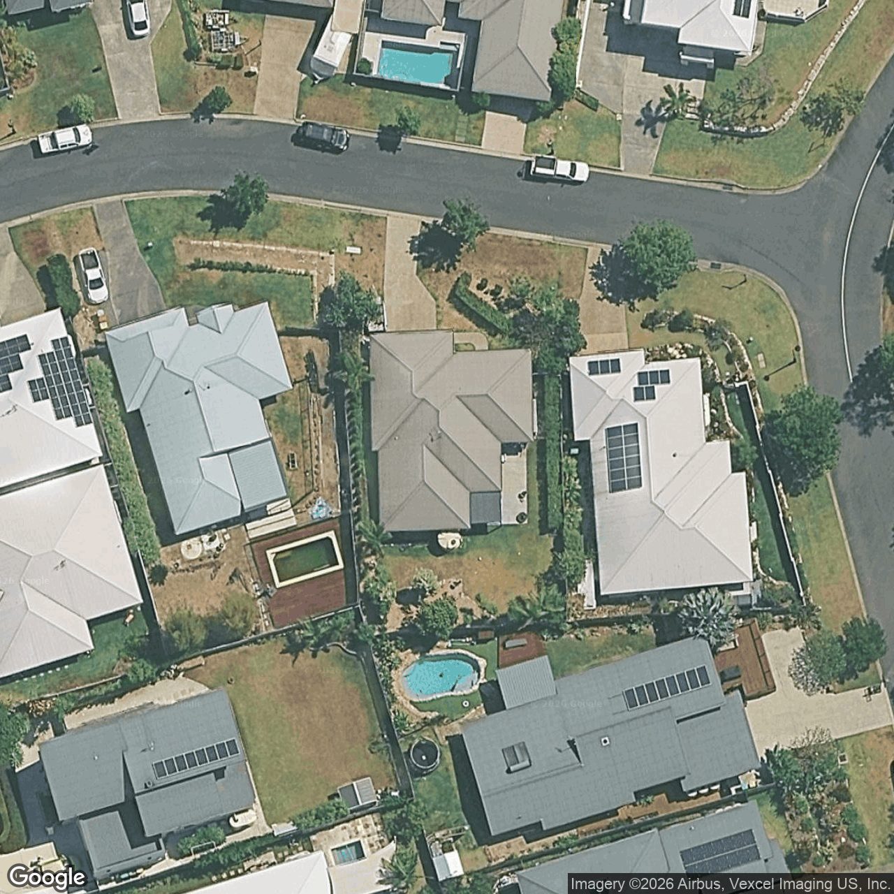 Aerial view of 5 Lowell Street, Reedy Creek QLD 4227