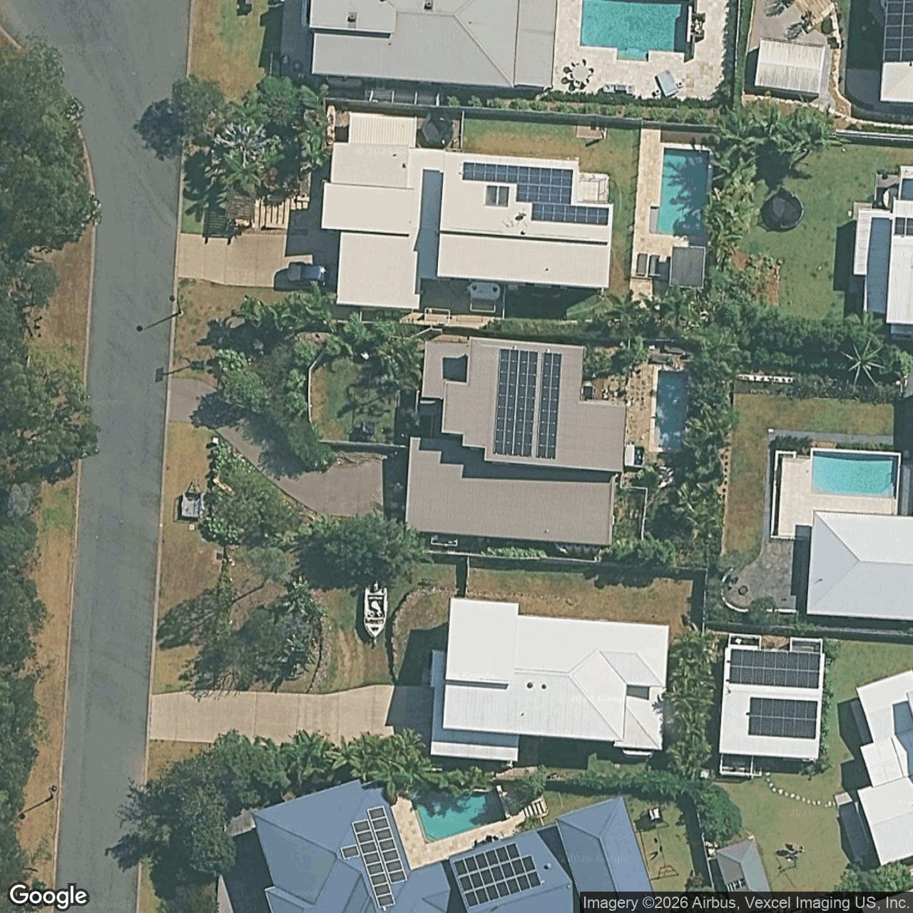 Aerial view of 15 Monserrat Court, Reedy Creek QLD 4227