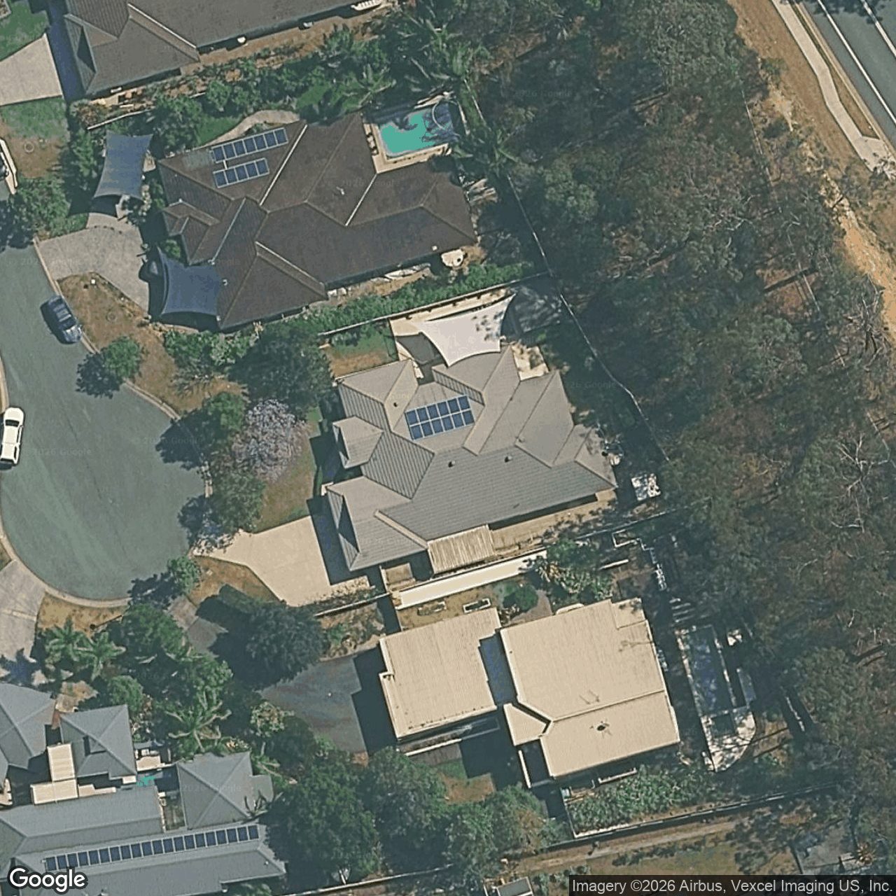 Aerial view of 16 Rustyplum Court, Reedy Creek QLD 4227