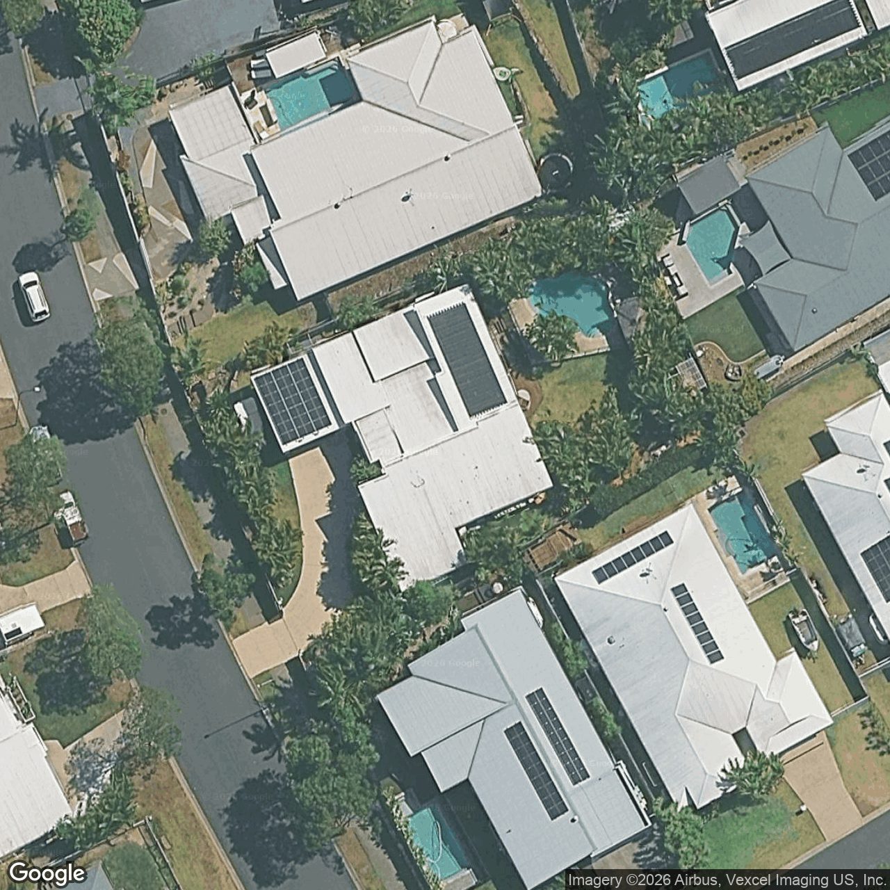 Aerial view of 8 Golden Grove Boulevard, Reedy Creek QLD 4227