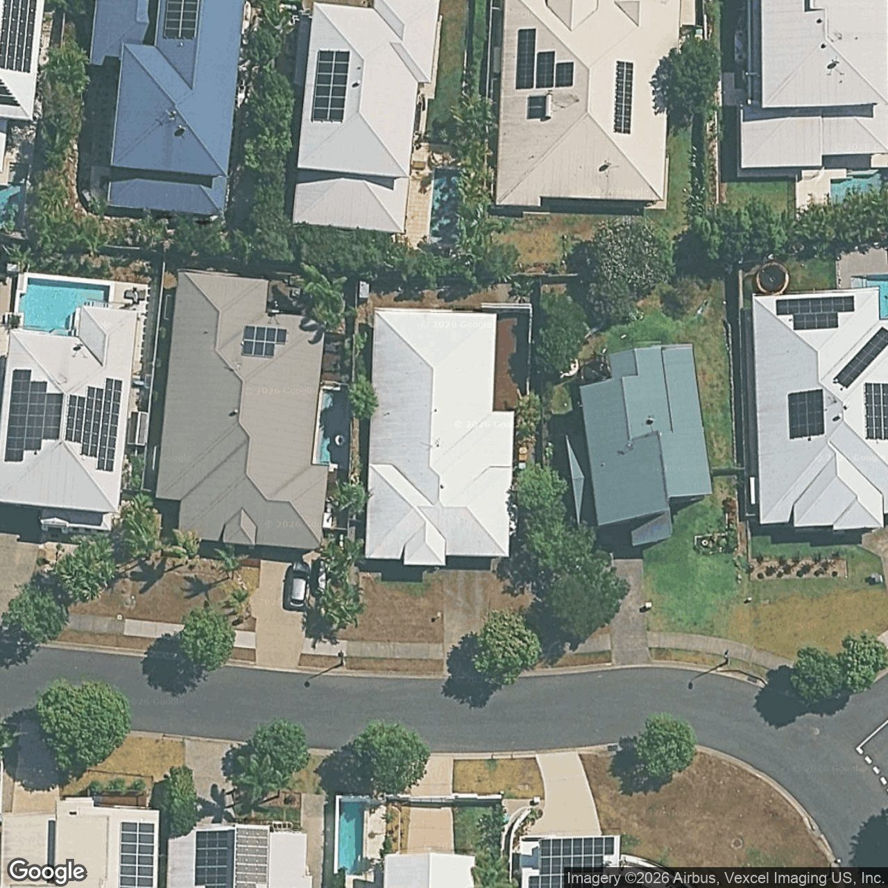 Aerial view of 28 Worchester Terrace, Reedy Creek QLD 4227