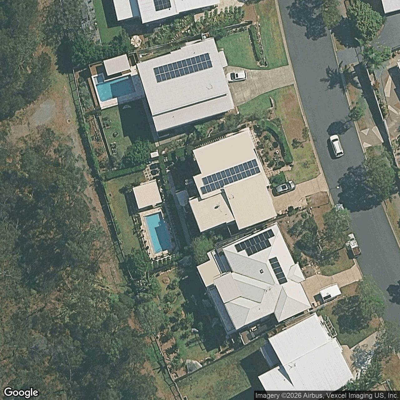Aerial view of 7 Golden Grove Boulevard, Reedy Creek QLD 4227