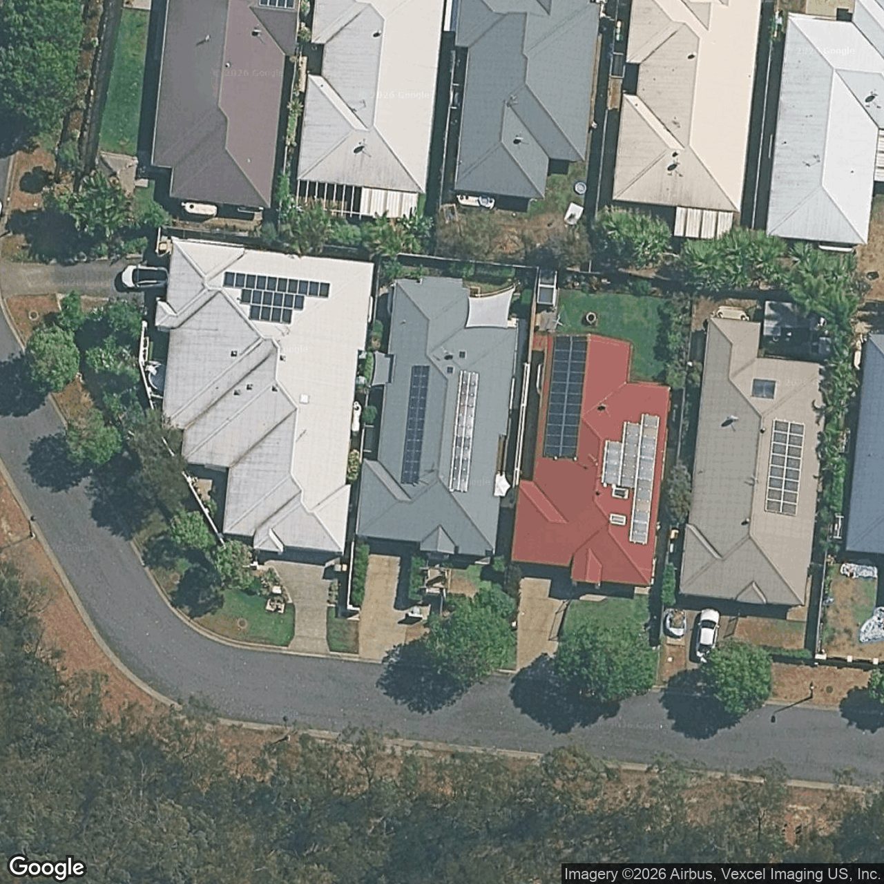 Aerial view of 6 Worchester Terrace, Reedy Creek QLD 4227