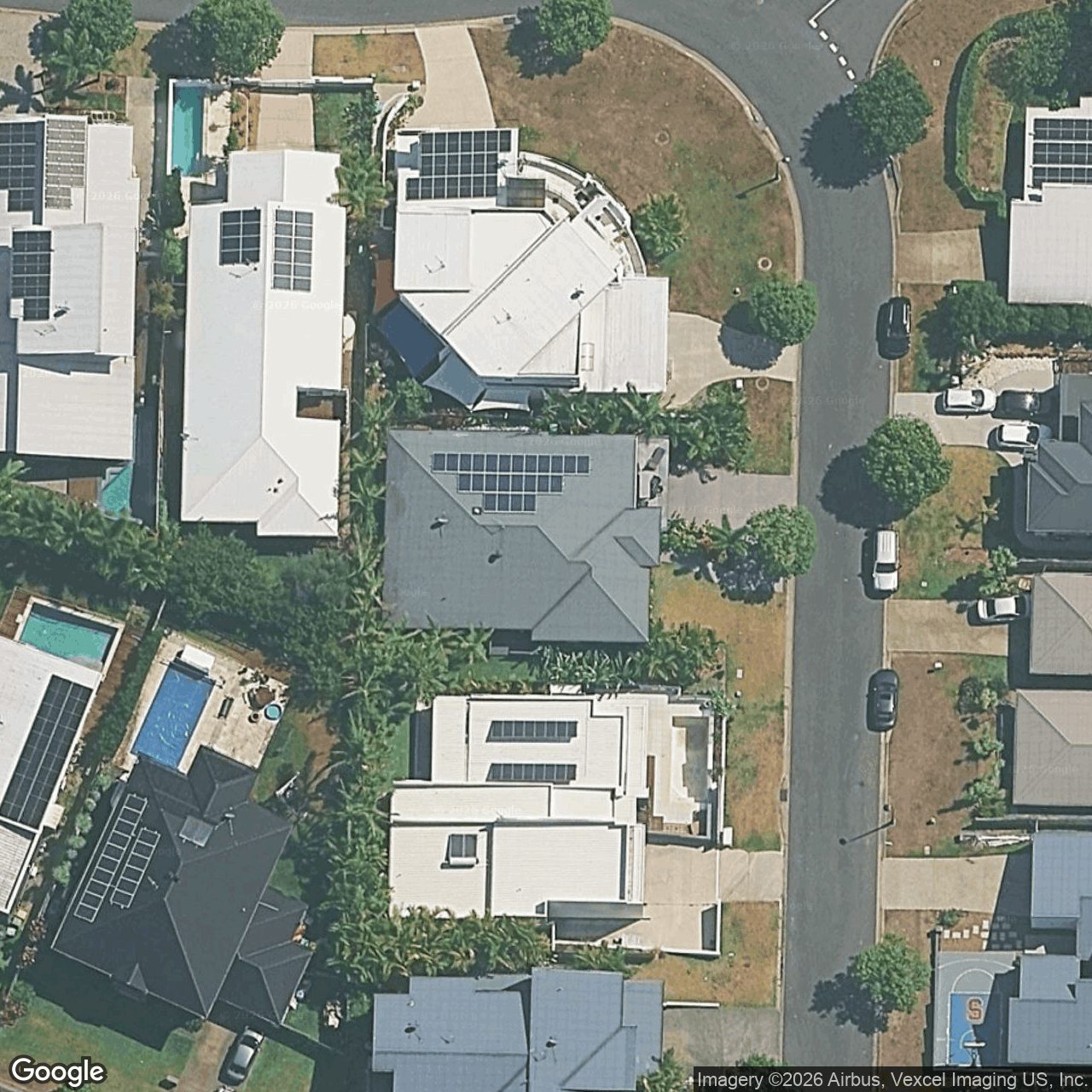 Aerial view of 25 Worchester Terrace, Reedy Creek QLD 4227