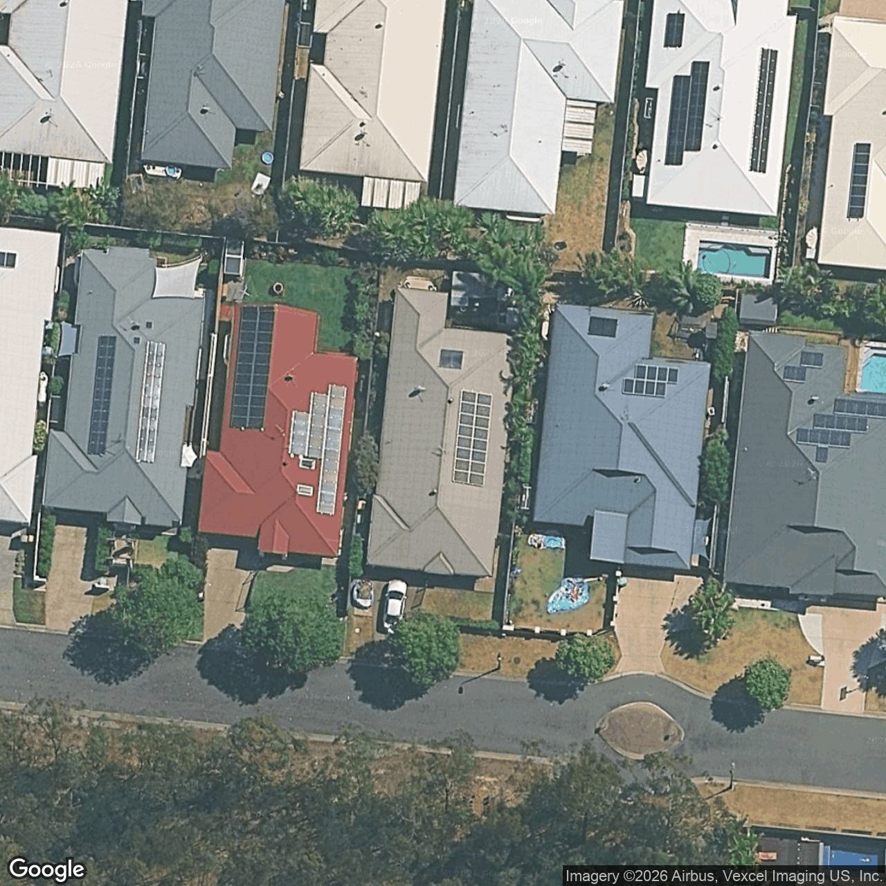 Aerial view of 10 Worchester Terrace, Reedy Creek QLD 4227