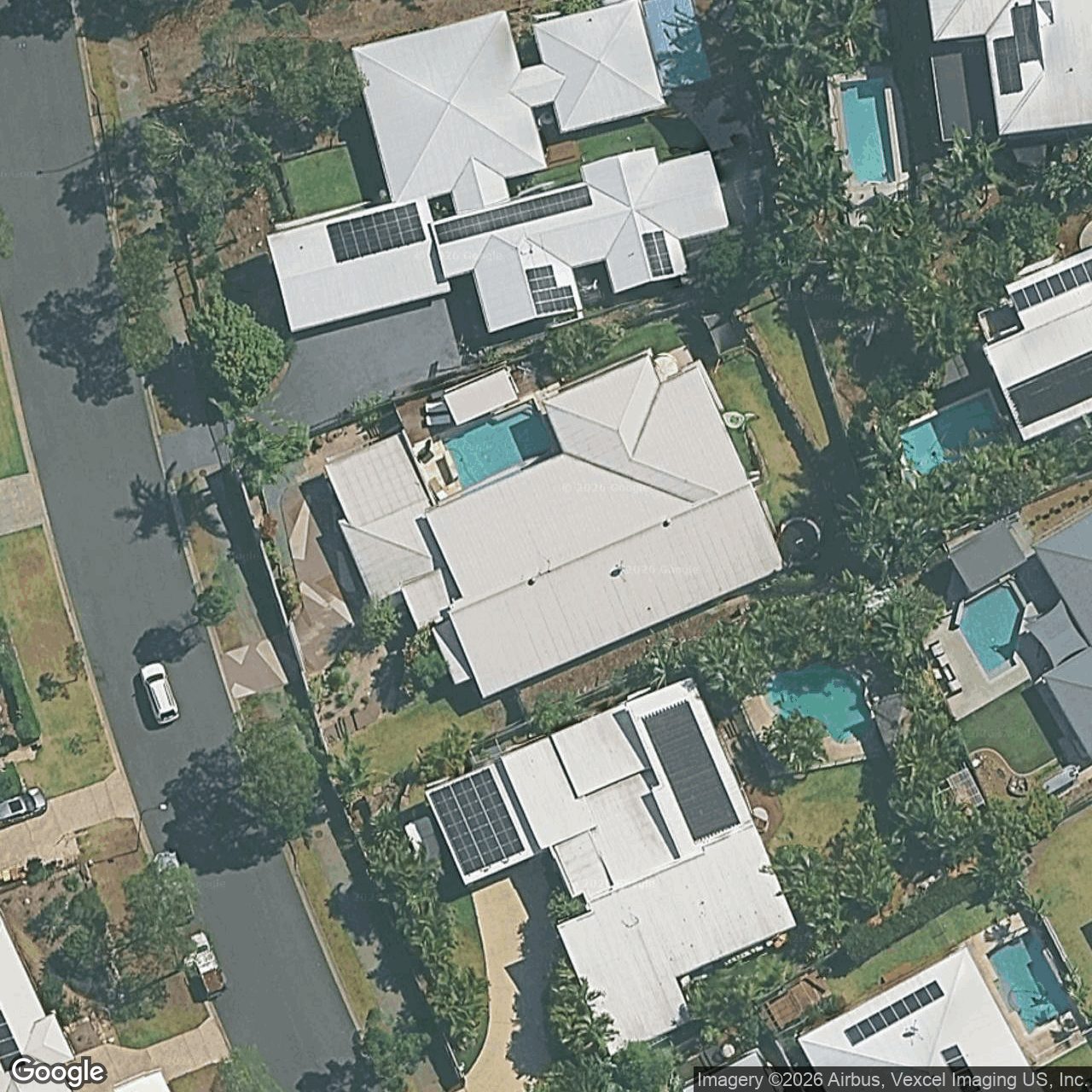 Aerial view of 6 Golden Grove Boulevard, Reedy Creek QLD 4227