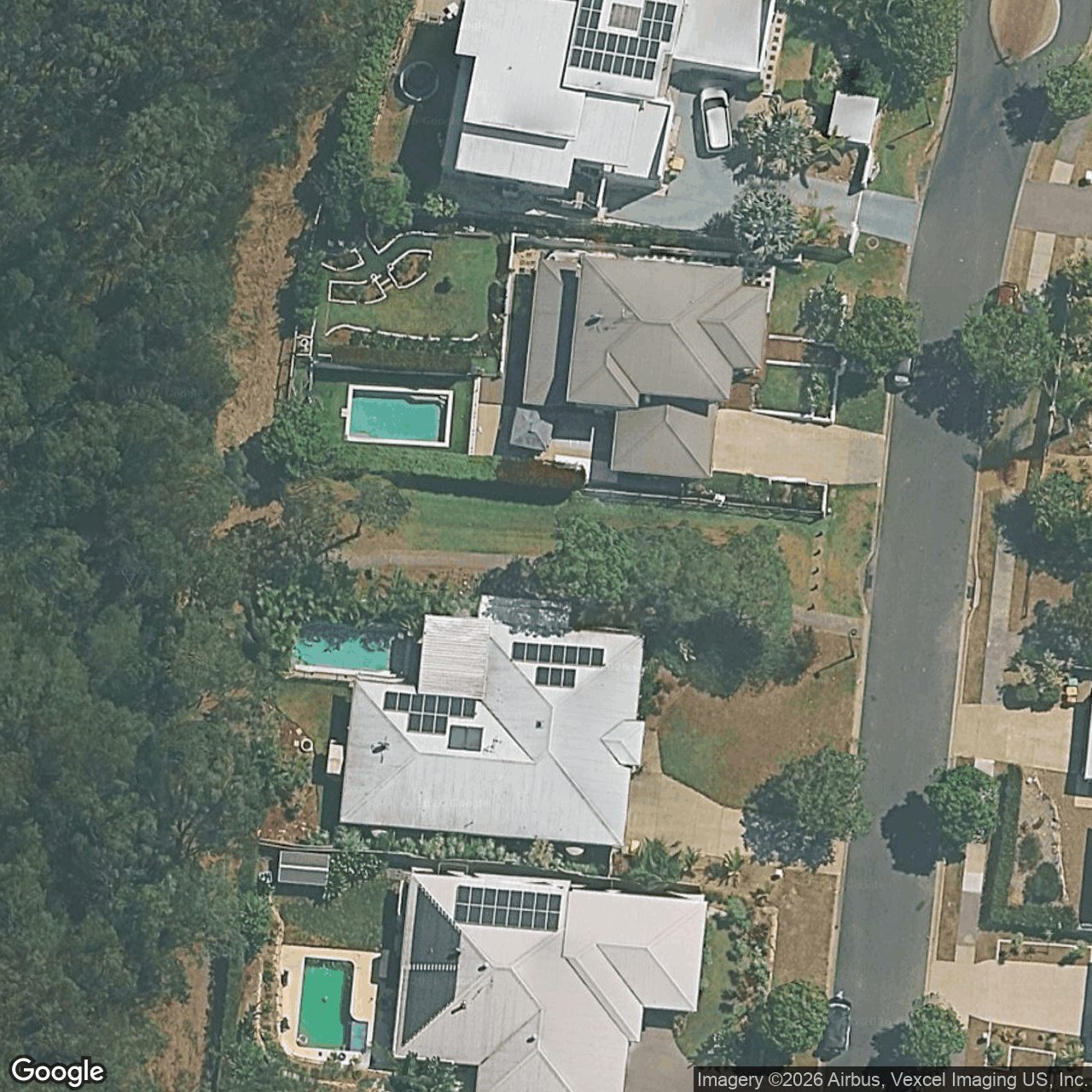 Aerial view of 6A Skyburnett Street, Reedy Creek QLD 4227