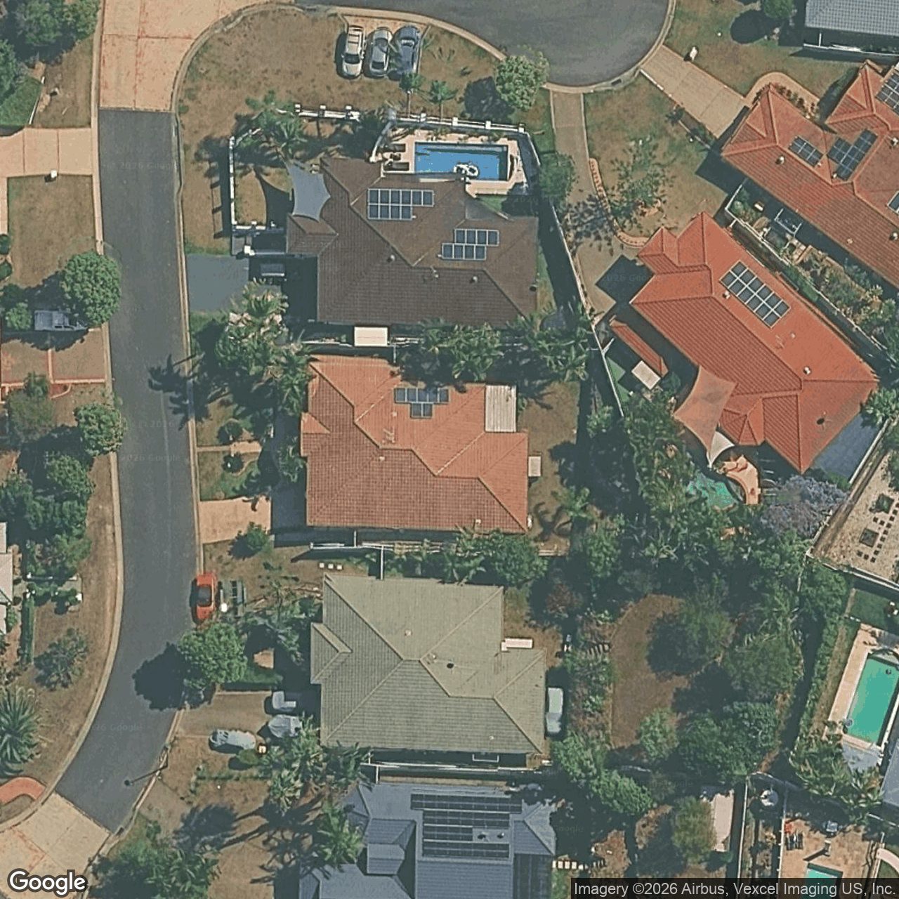 Aerial view of 5 Wollemi Court, Reedy Creek QLD 4227