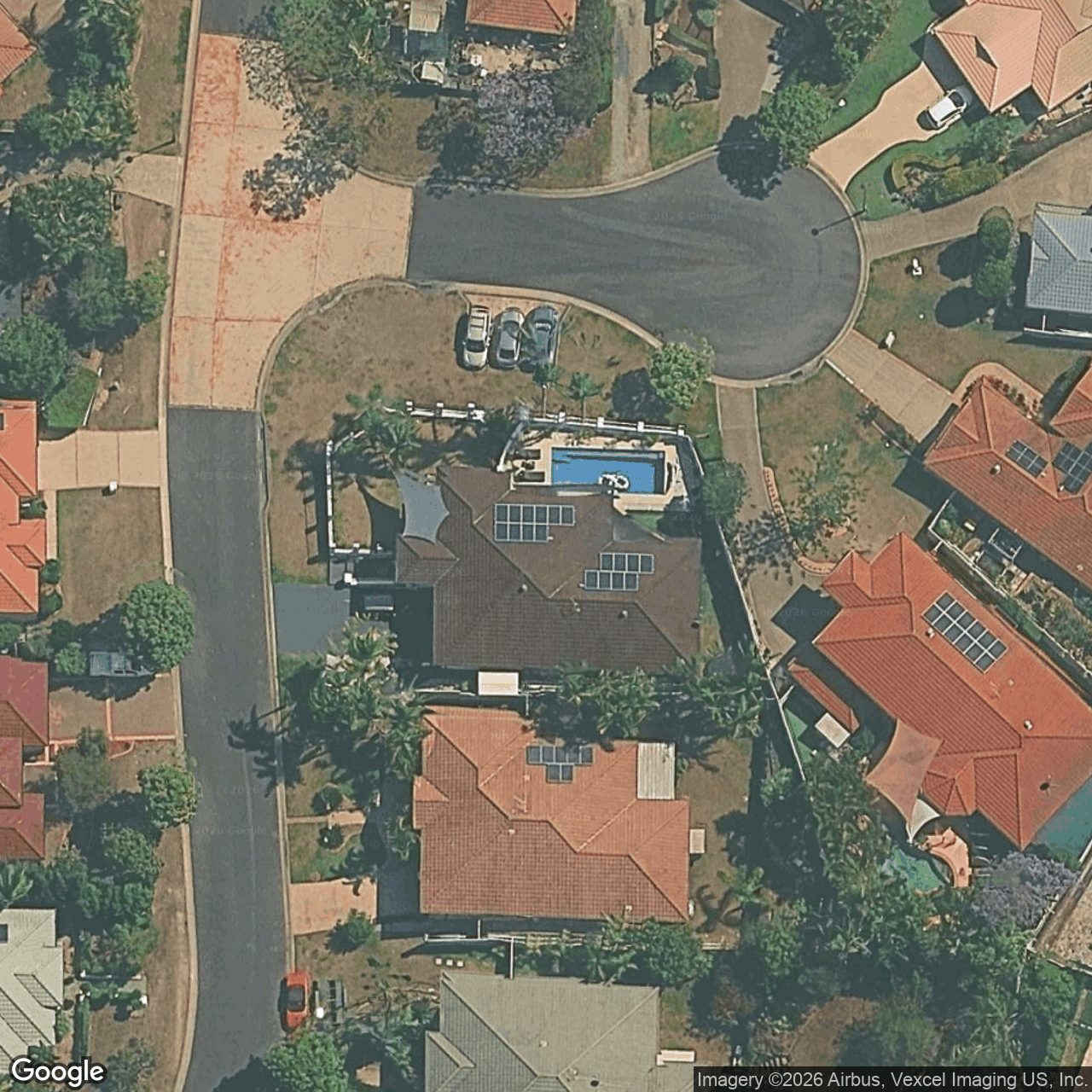 Aerial view of 7 Wollemi Court, Reedy Creek QLD 4227