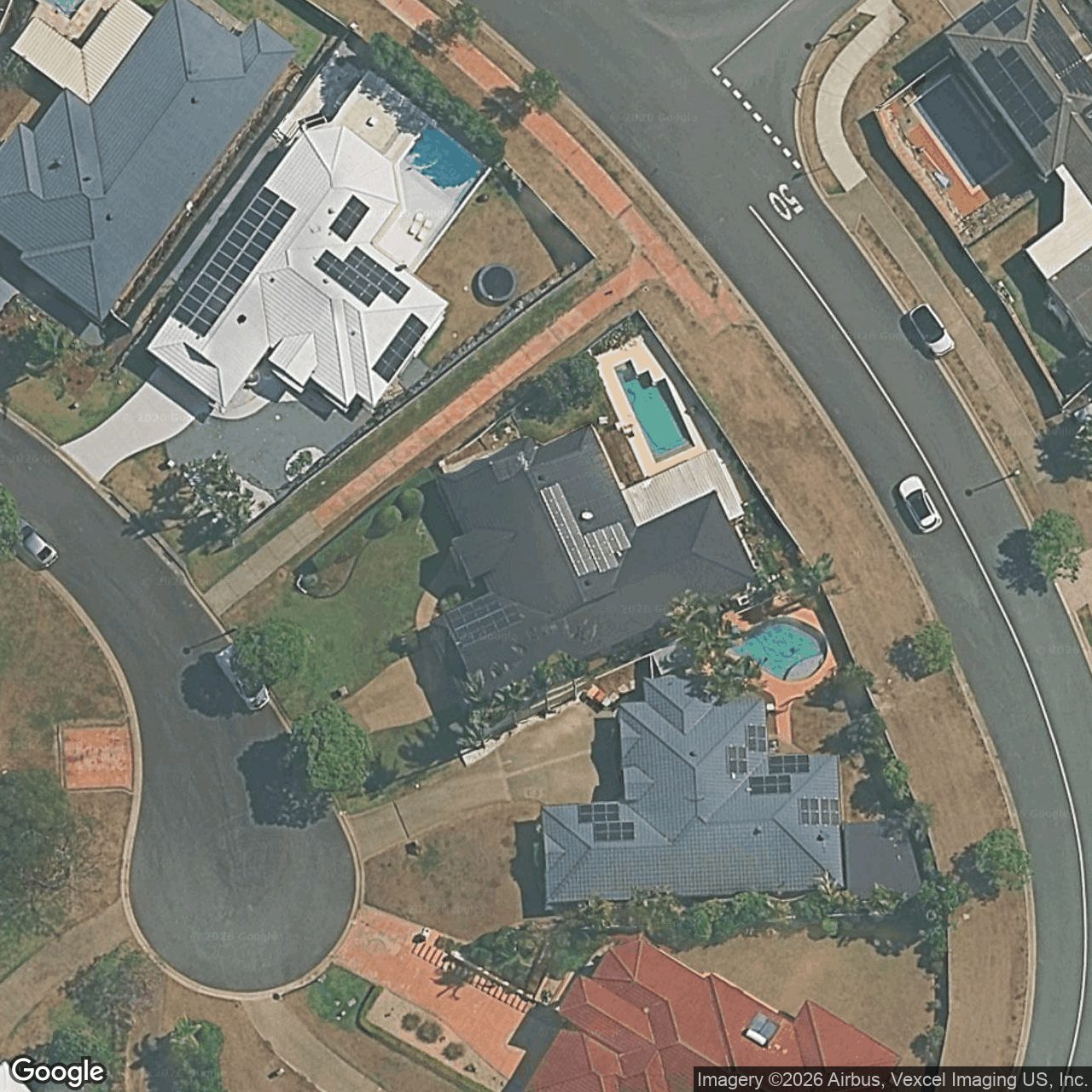 Aerial view of 32 Wollemi Court, Reedy Creek QLD 4227
