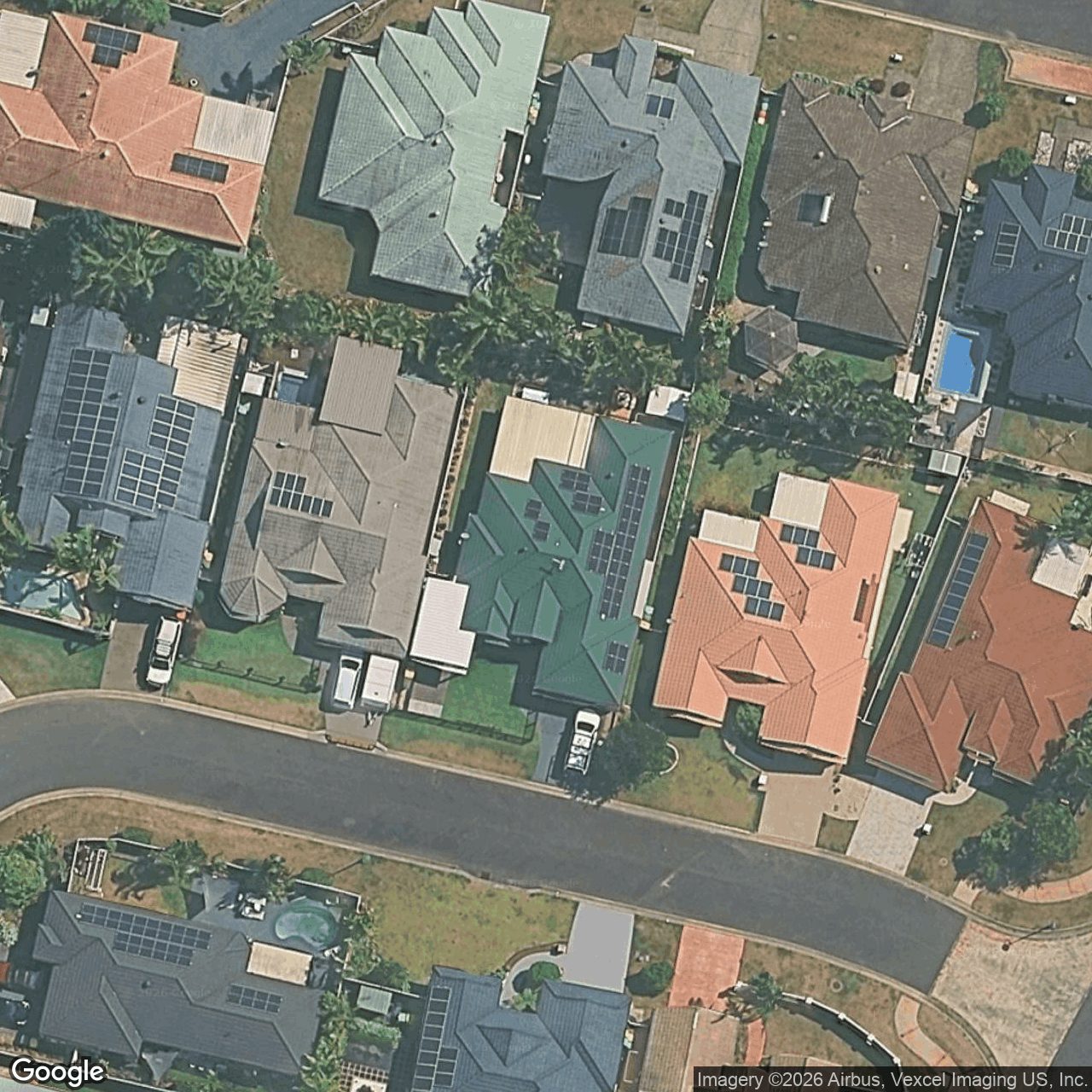 Aerial view of 5 Fiddlewood Place, Reedy Creek QLD 4227
