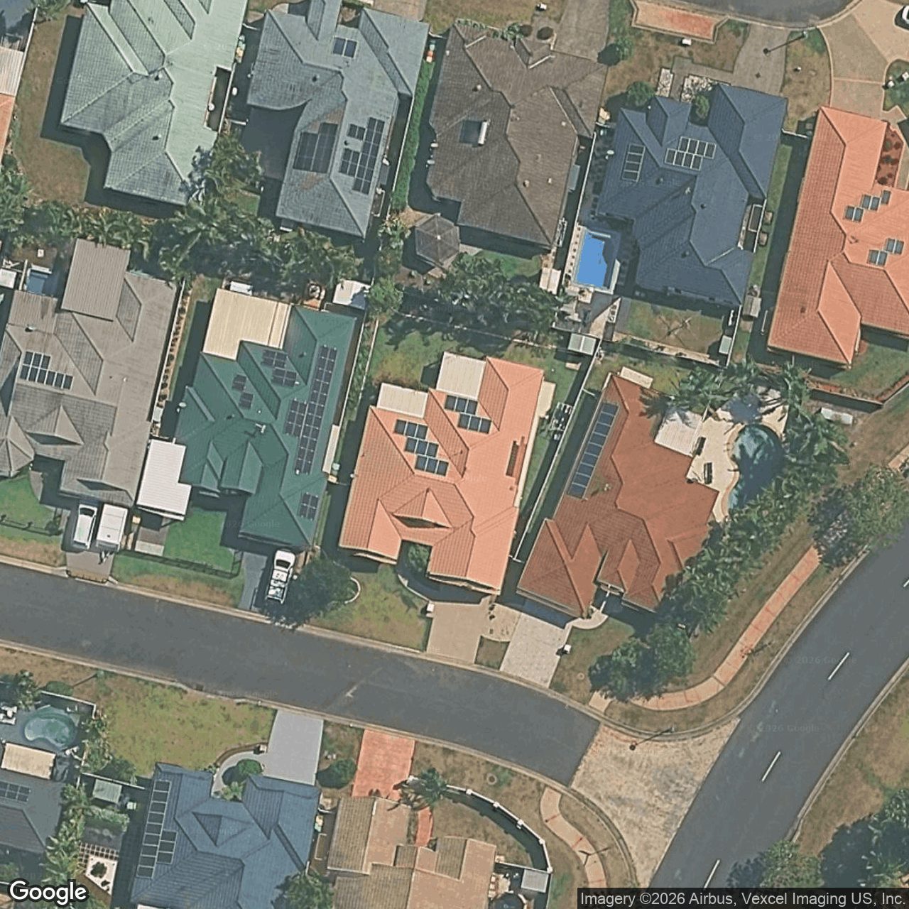 Aerial view of 3 Fiddlewood Place, Reedy Creek QLD 4227