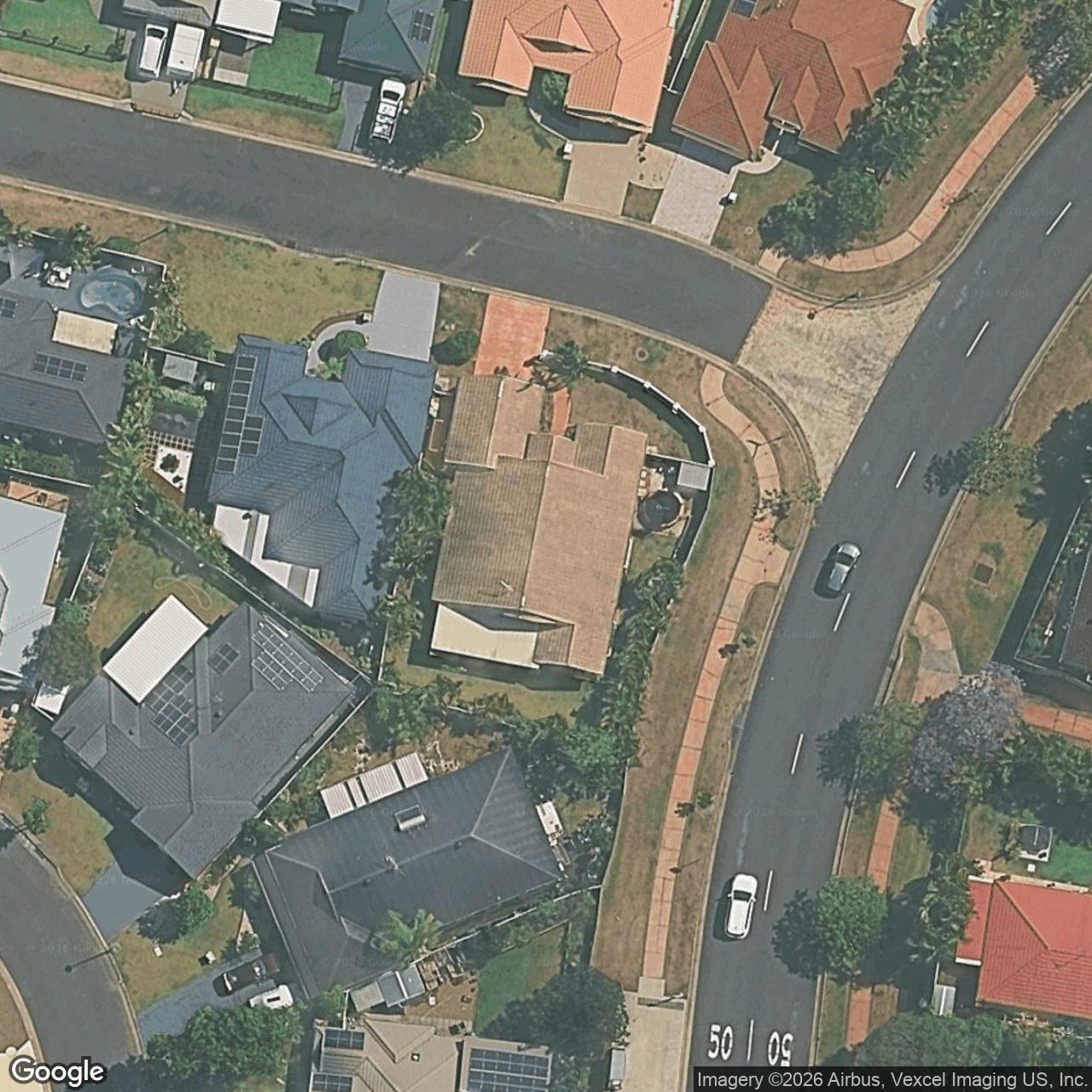 Aerial view of 2 Fiddlewood Place, Reedy Creek QLD 4227