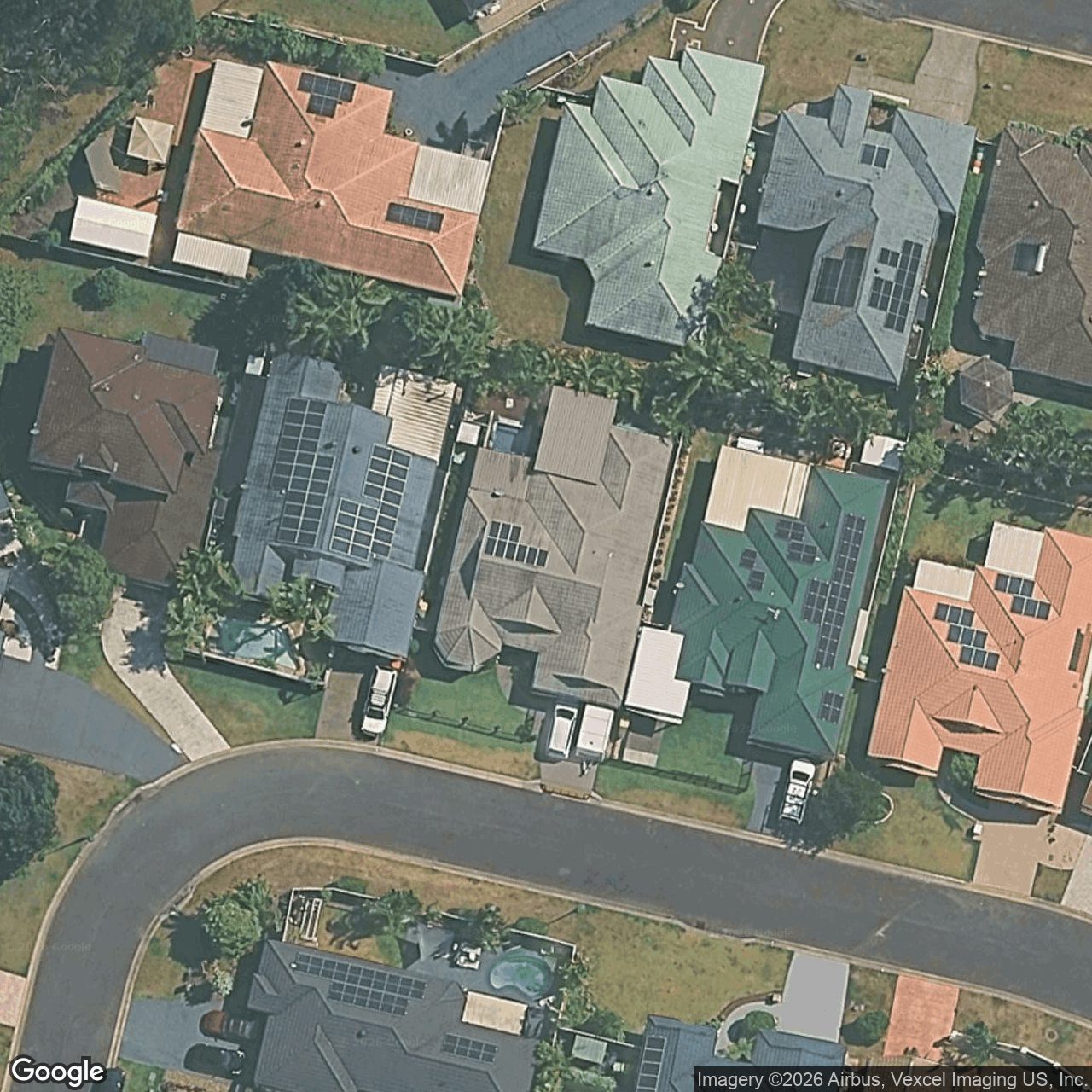 Aerial view of 7 Fiddlewood Place, Reedy Creek QLD 4227