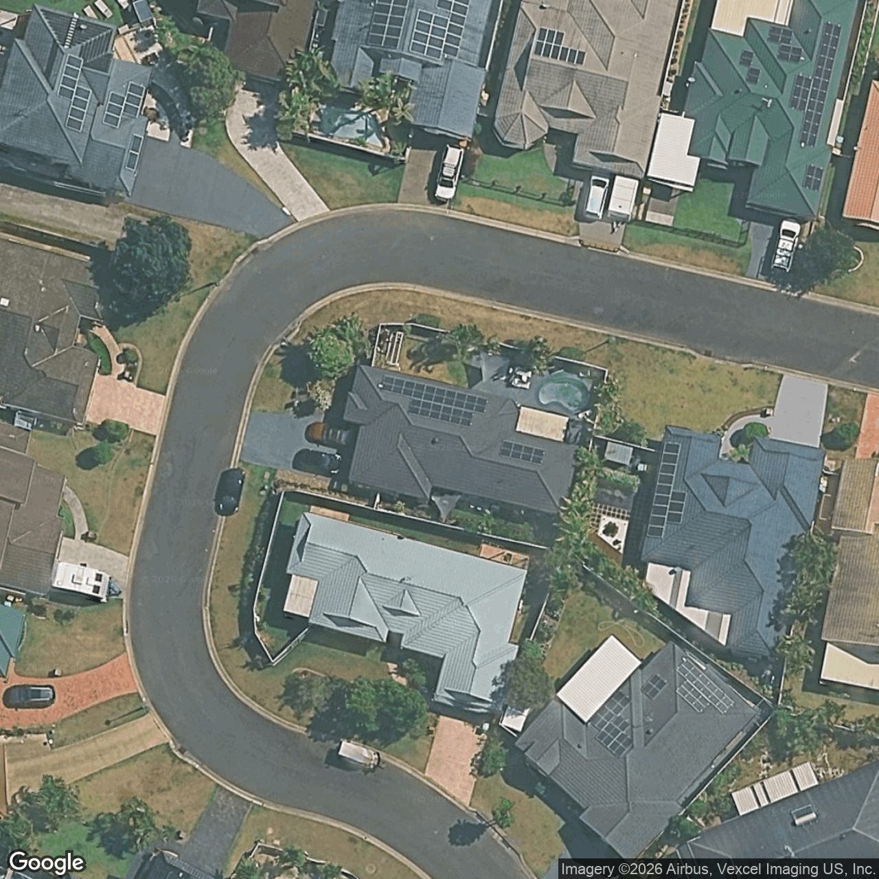 Aerial view of 6 Fiddlewood Place, Reedy Creek QLD 4227