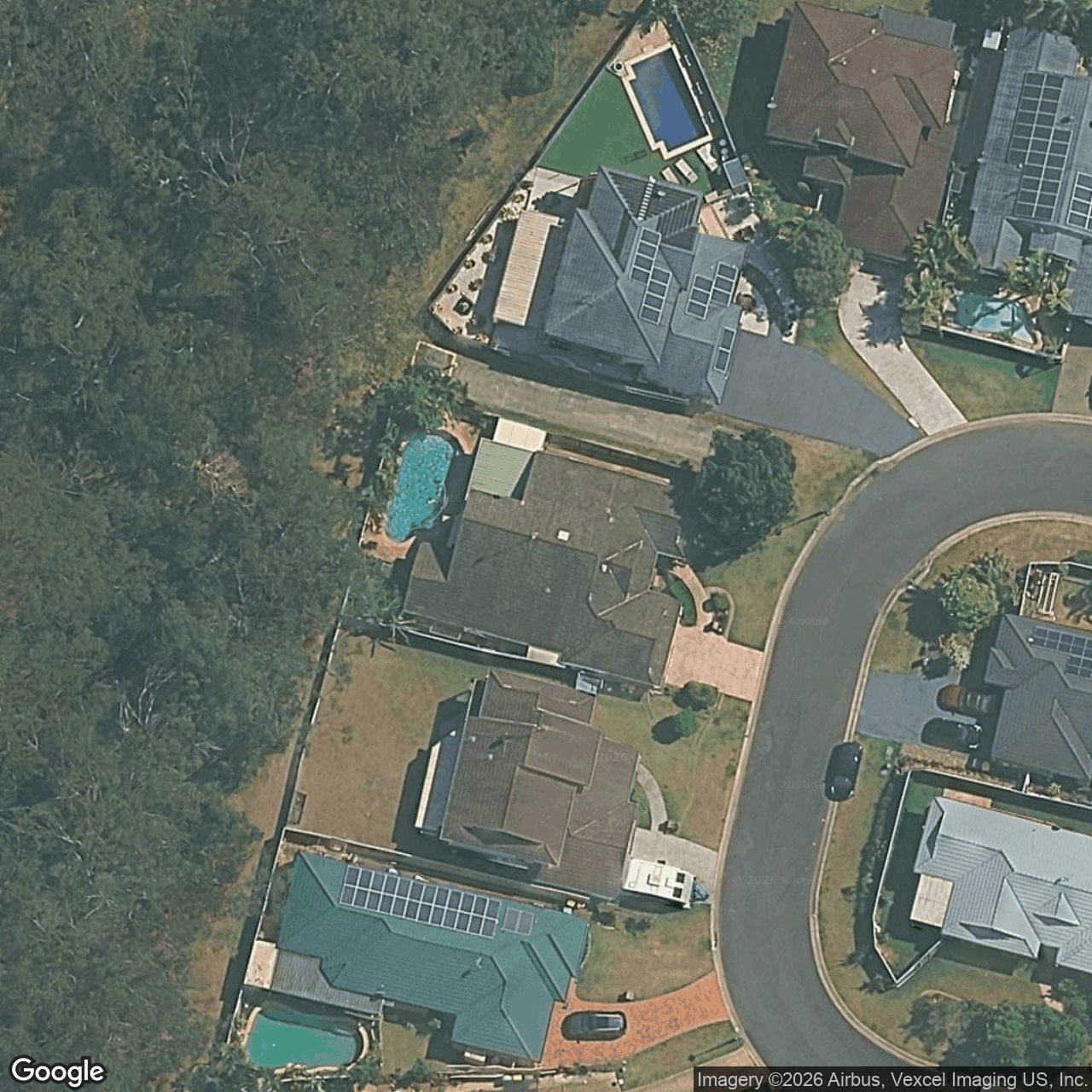 Aerial view of 15 Fiddlewood Place, Reedy Creek QLD 4227