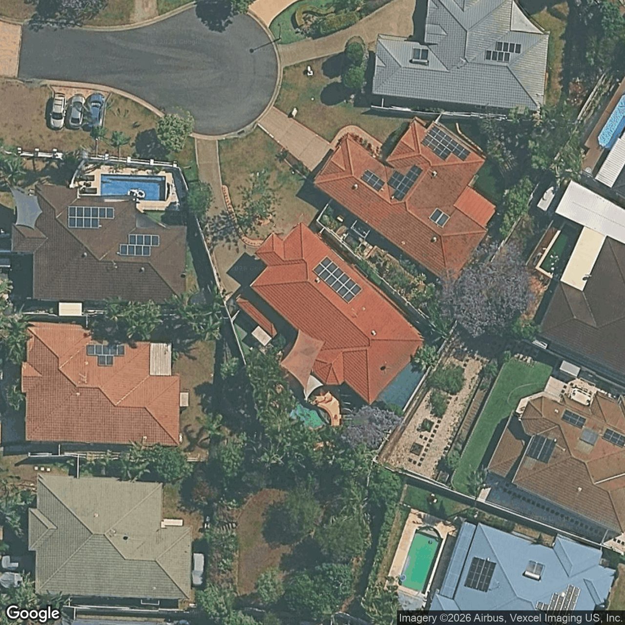 Aerial view of 3 Cajeput Court, Reedy Creek QLD 4227