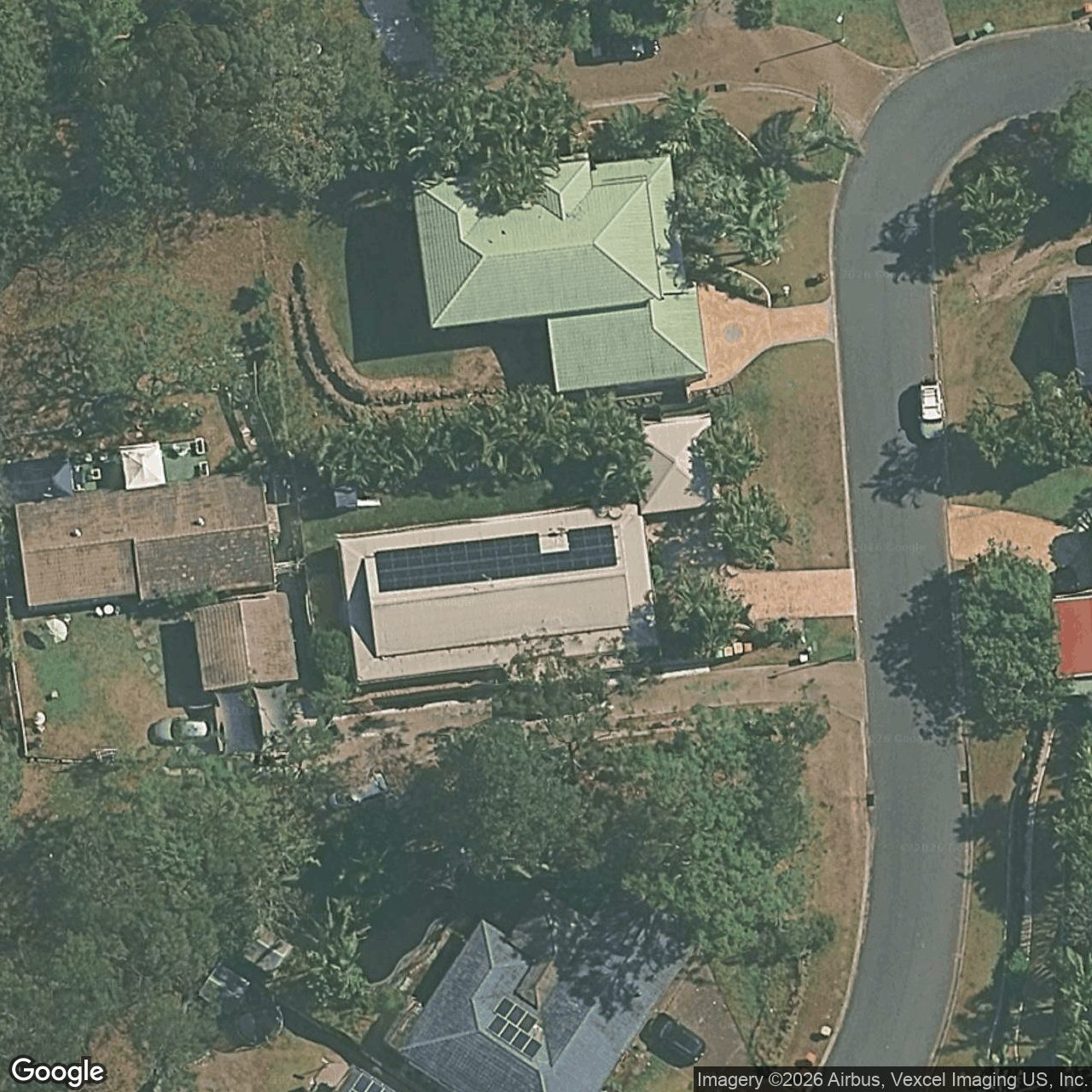 Aerial view of 22 Springvale Street, Robina QLD 4226