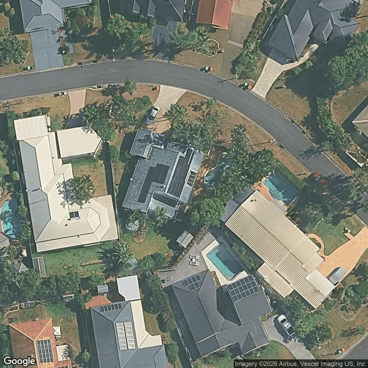 Aerial view of 4 Doncaster Court, Robina QLD 4226
