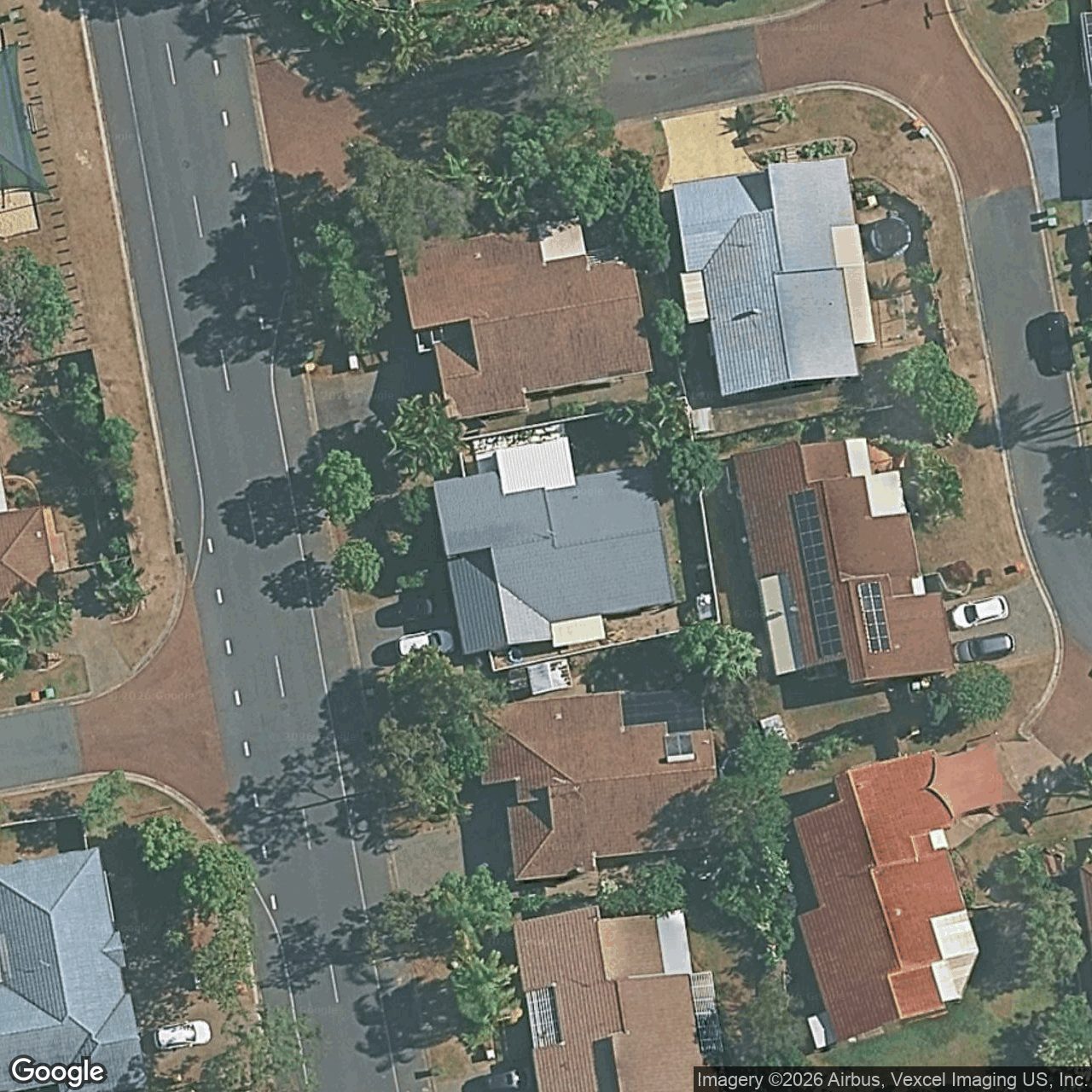 Aerial view of 7 Glenferrie Drive, Robina QLD 4226