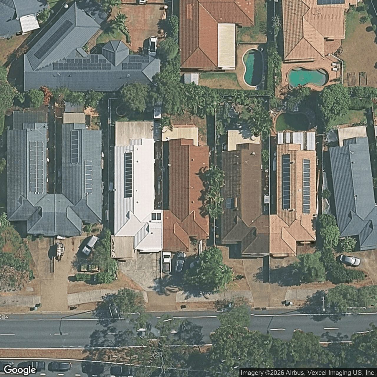 Aerial view of 79 Cheltenham Drive, Robina QLD 4226