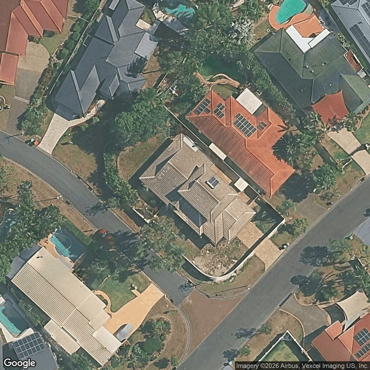 Aerial view of 1 Doncaster Court, Robina QLD 4226