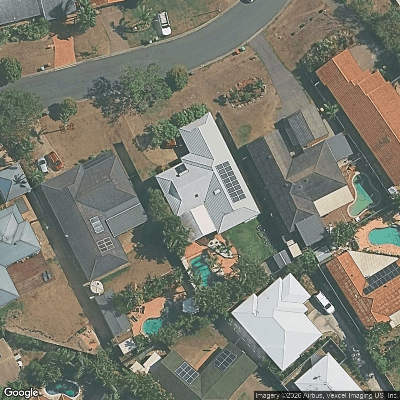 Aerial view of 7 Springvale Street, Robina QLD 4226
