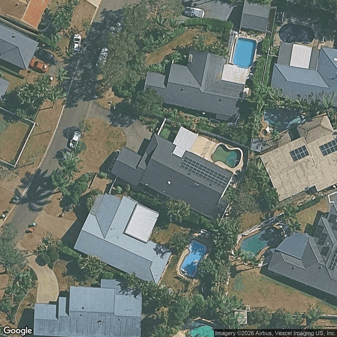 Aerial view of 7 Chantilly Place, Robina QLD 4226