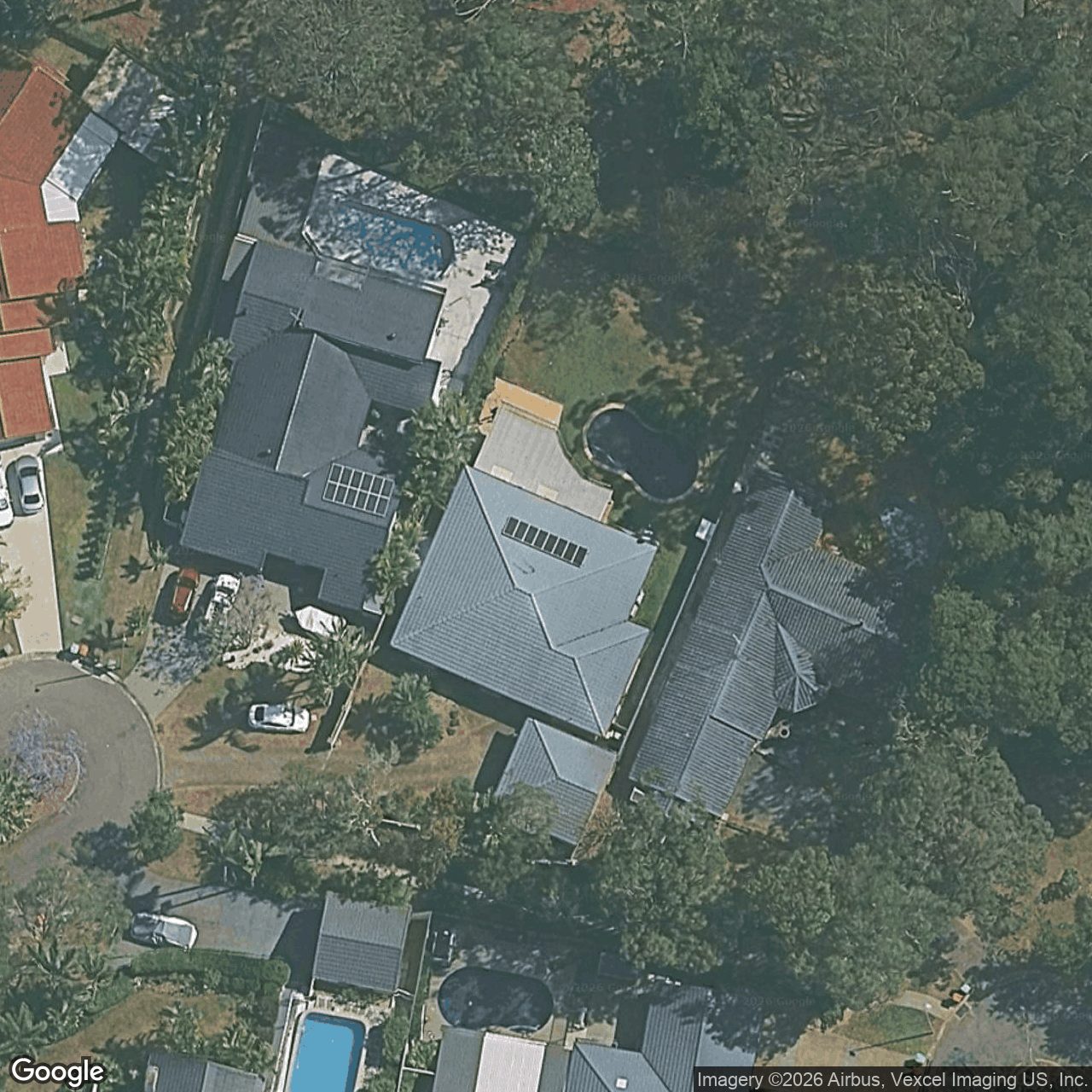 Aerial view of 11 Chantilly Place, Robina QLD 4226