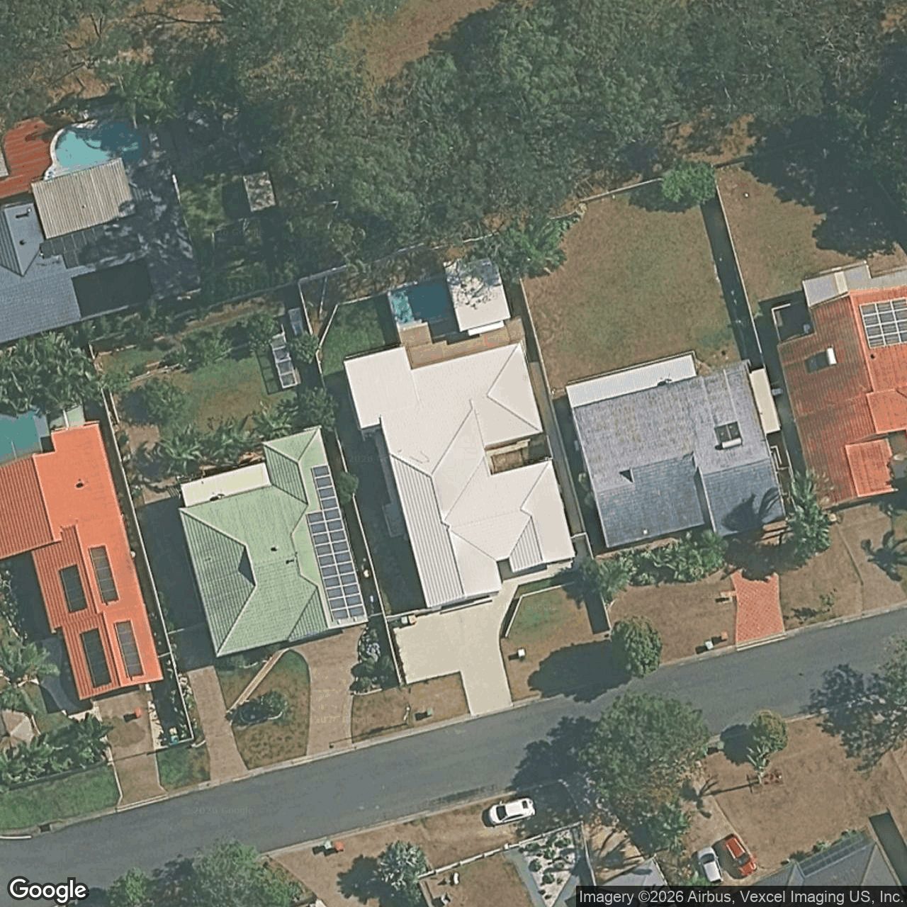 Aerial view of 6 Springvale Street, Robina QLD 4226
