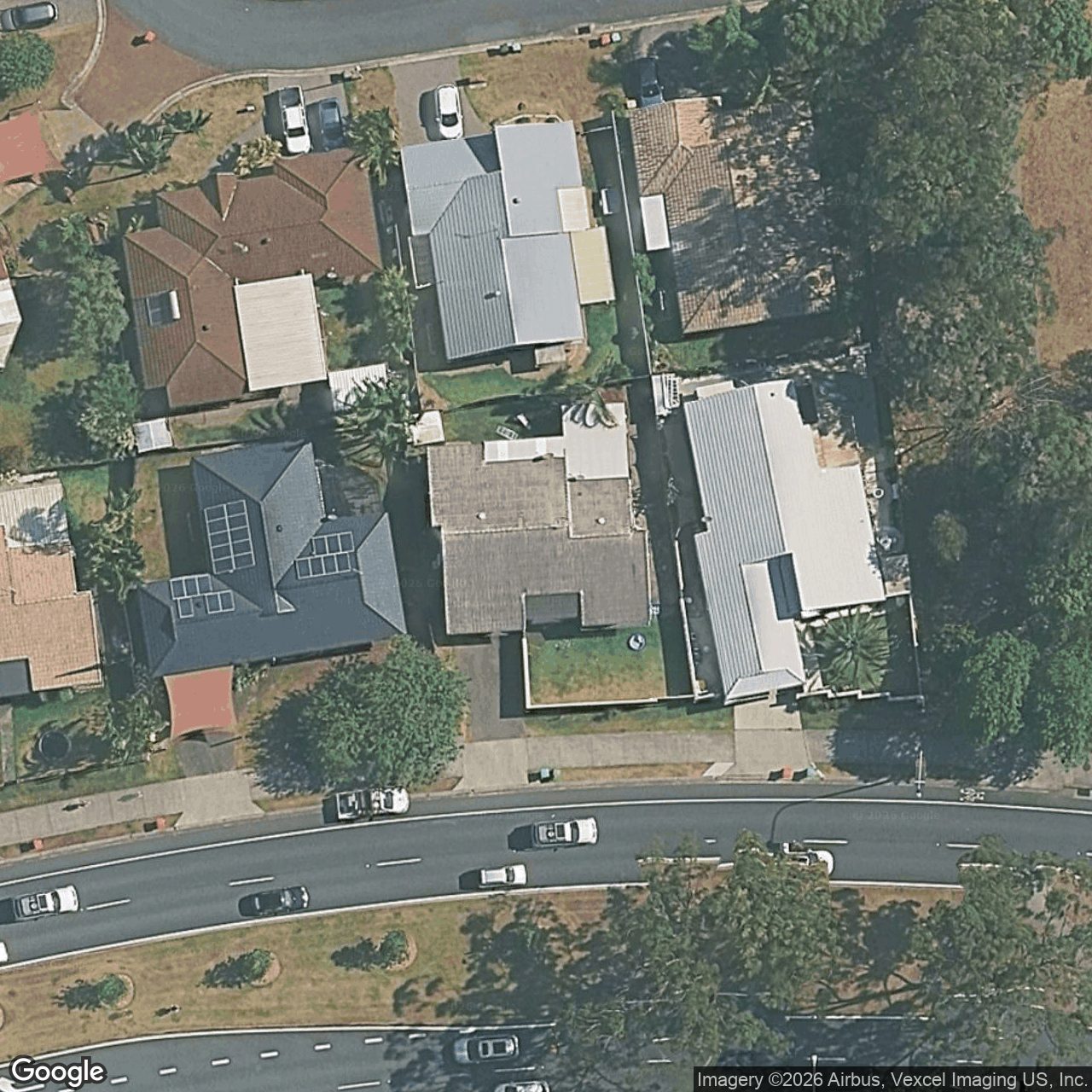 Aerial view of 23 Cheltenham Drive, Robina QLD 4226