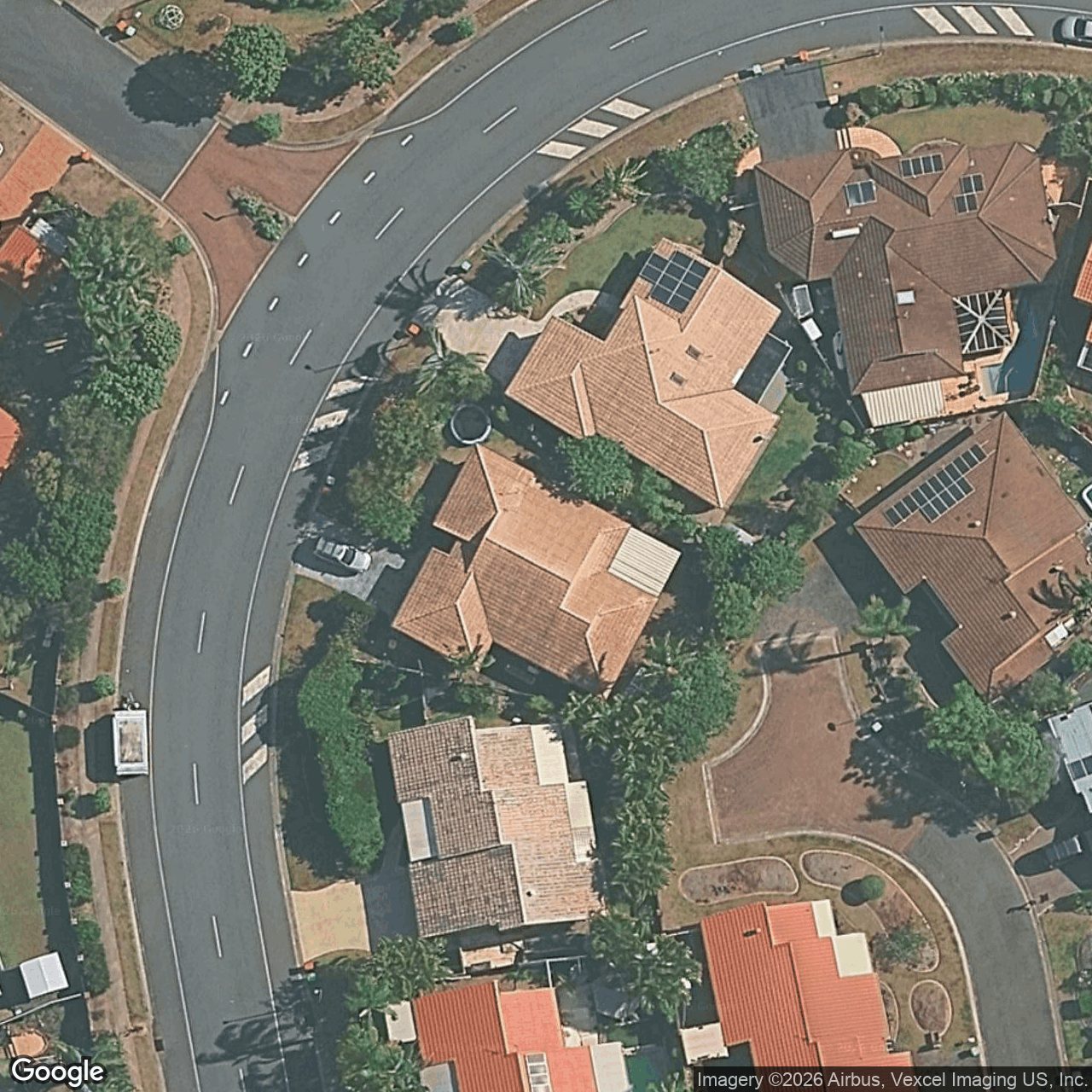 Aerial view of 17 Glenferrie Drive, Robina QLD 4226