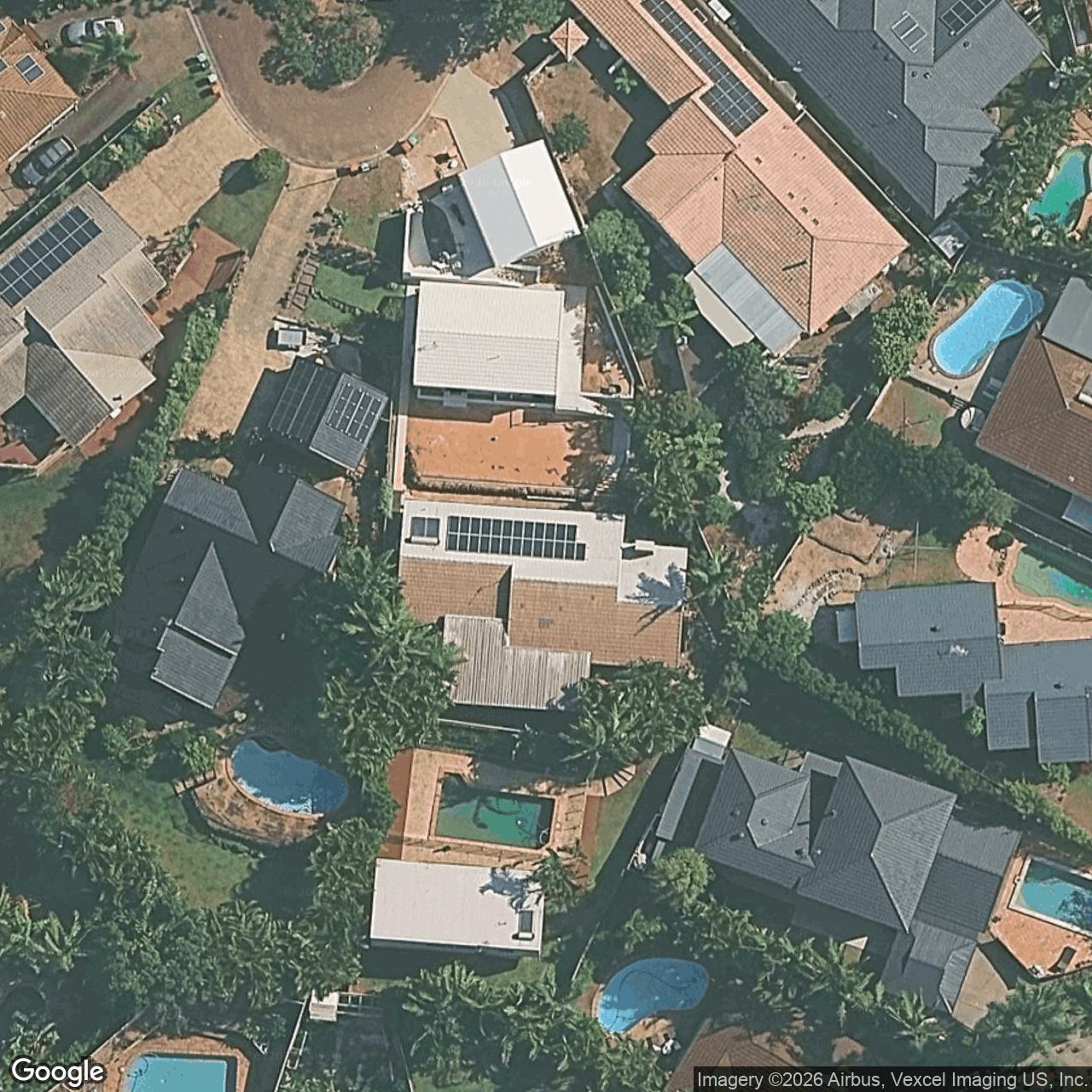 Aerial view of 8 Pymble Place, Robina QLD 4226