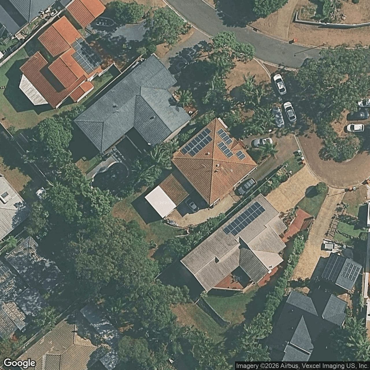 Aerial view of 14 Pymble Place, Robina QLD 4226