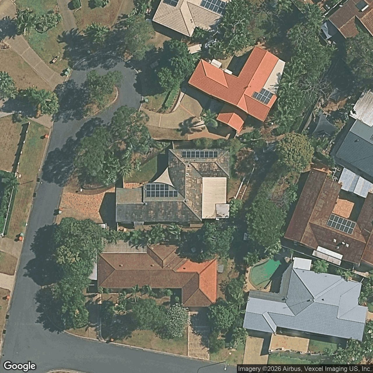 Aerial view of 5 Indooroopilly Court, Robina QLD 4226