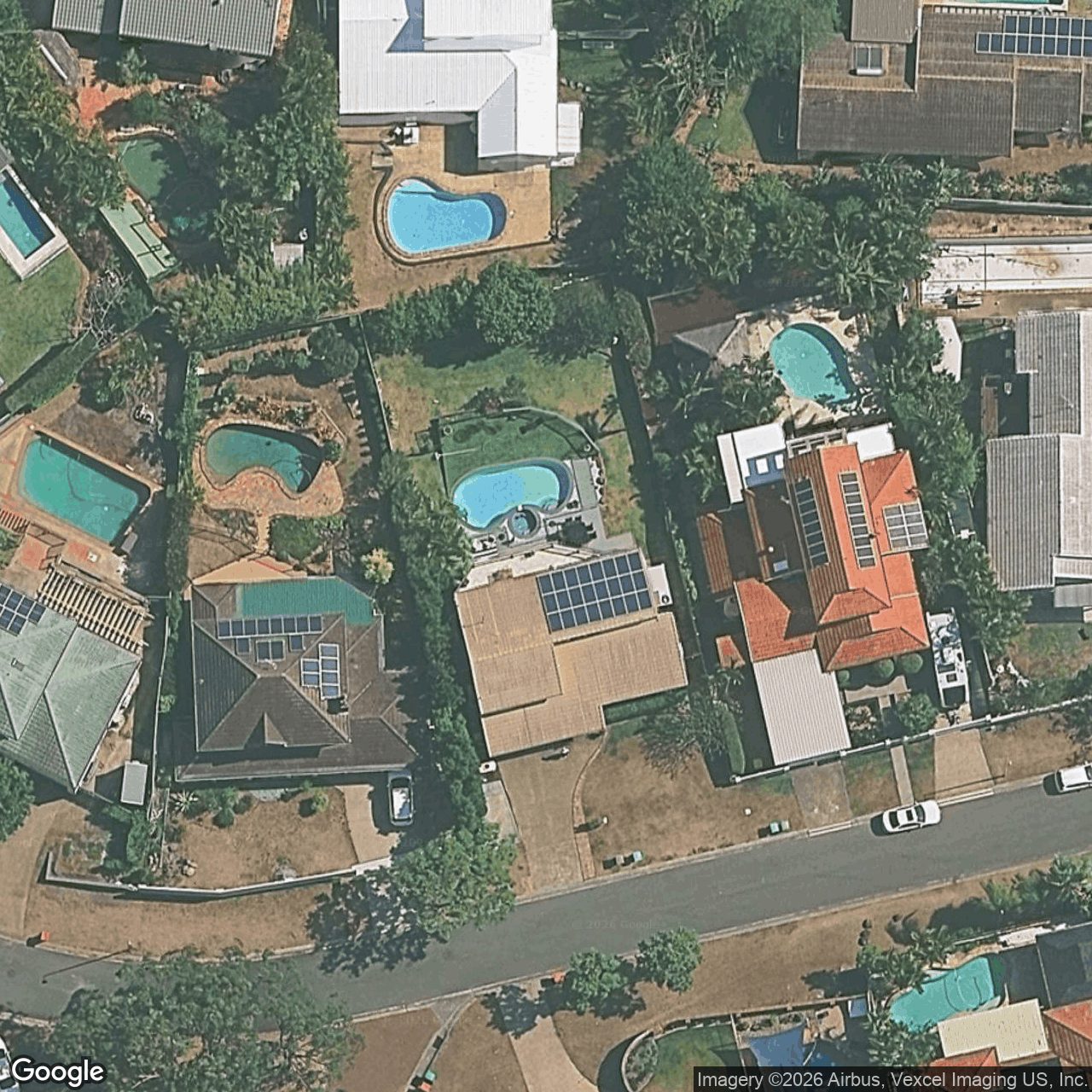 Aerial view of 5 Pymble Place, Robina QLD 4226