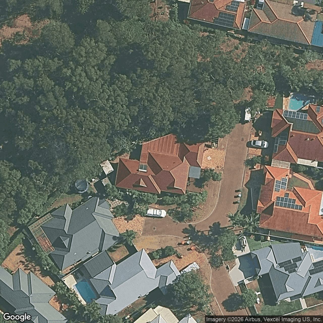 Aerial view of 8 Balwyn Place, Robina QLD 4226