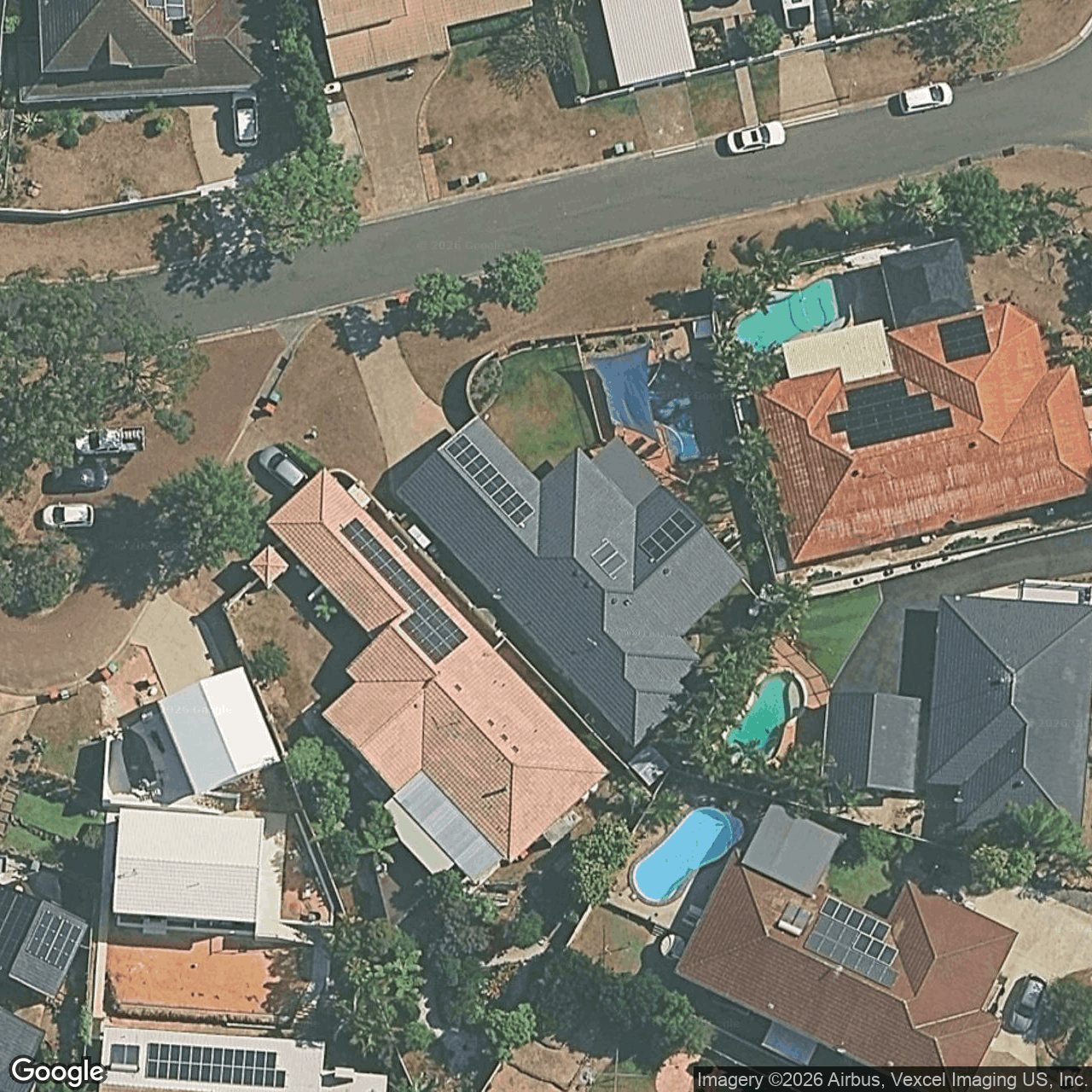 Aerial view of 4 Pymble Place, Robina QLD 4226