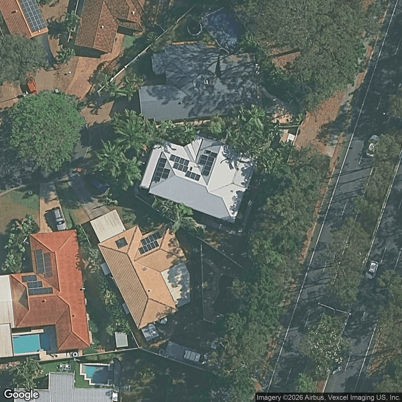 Aerial view of 15 Medinde Court, Robina QLD 4226