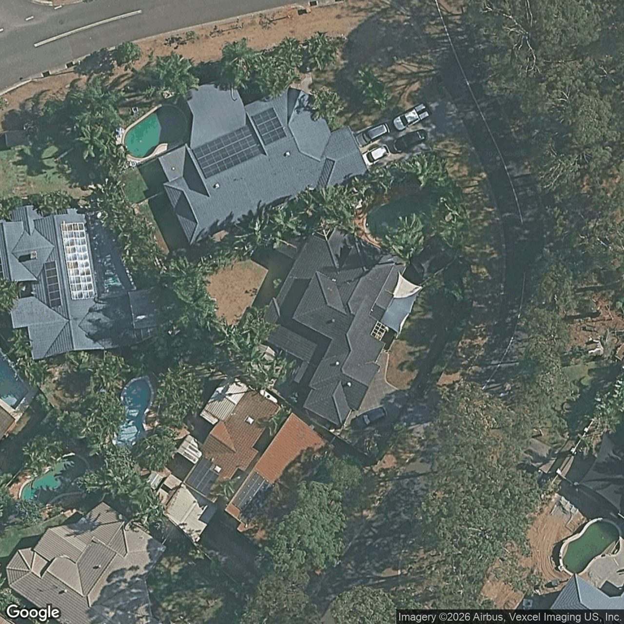 Aerial view of 3 Kensington Street, Robina QLD 4226