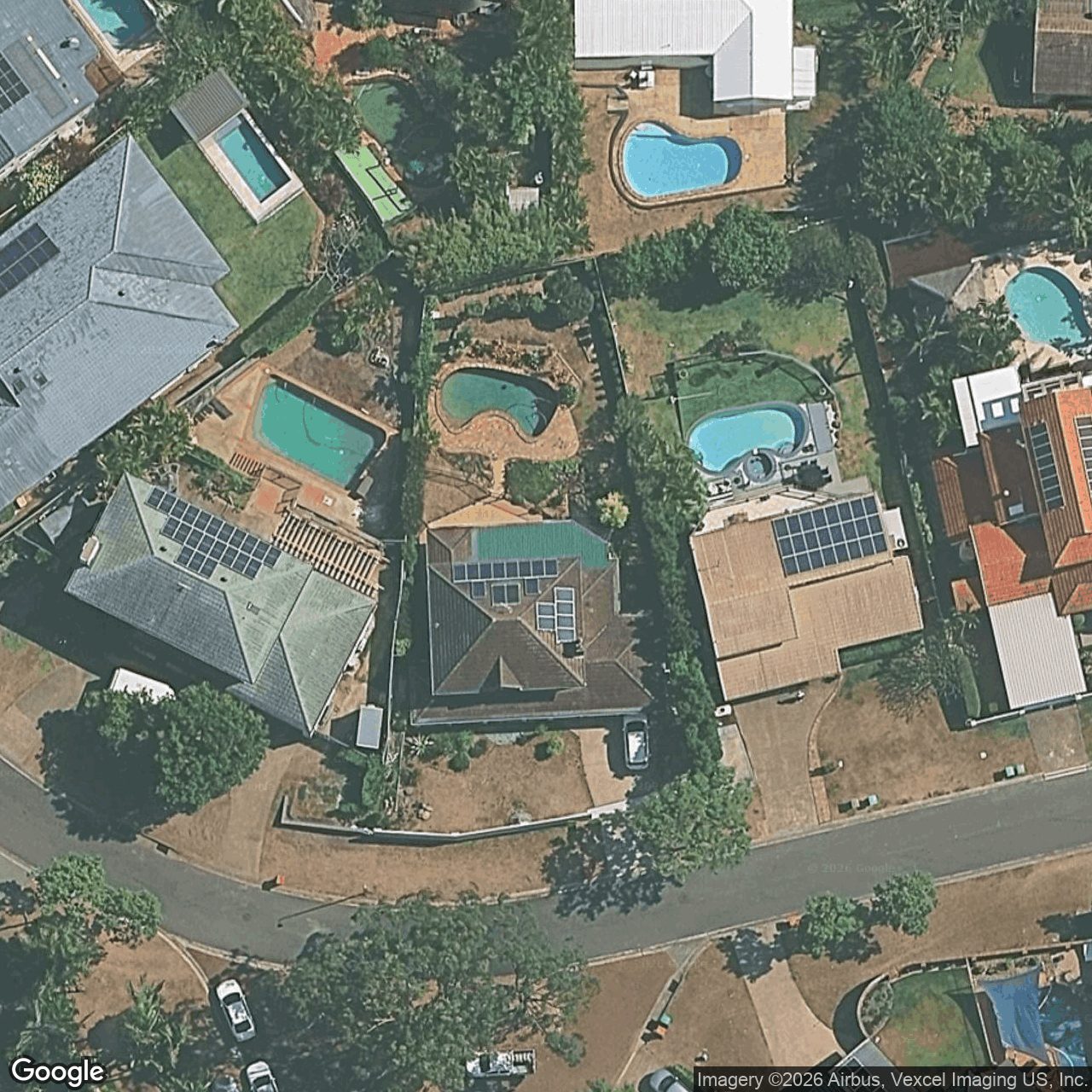 Aerial view of 7 Pymble Place, Robina QLD 4226