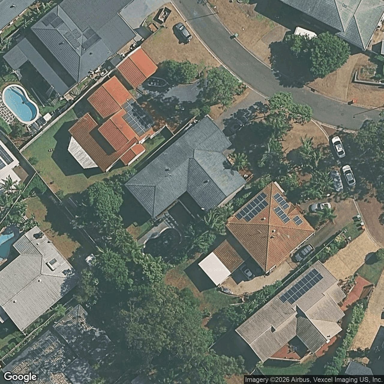 Aerial view of 16 Pymble Place, Robina QLD 4226