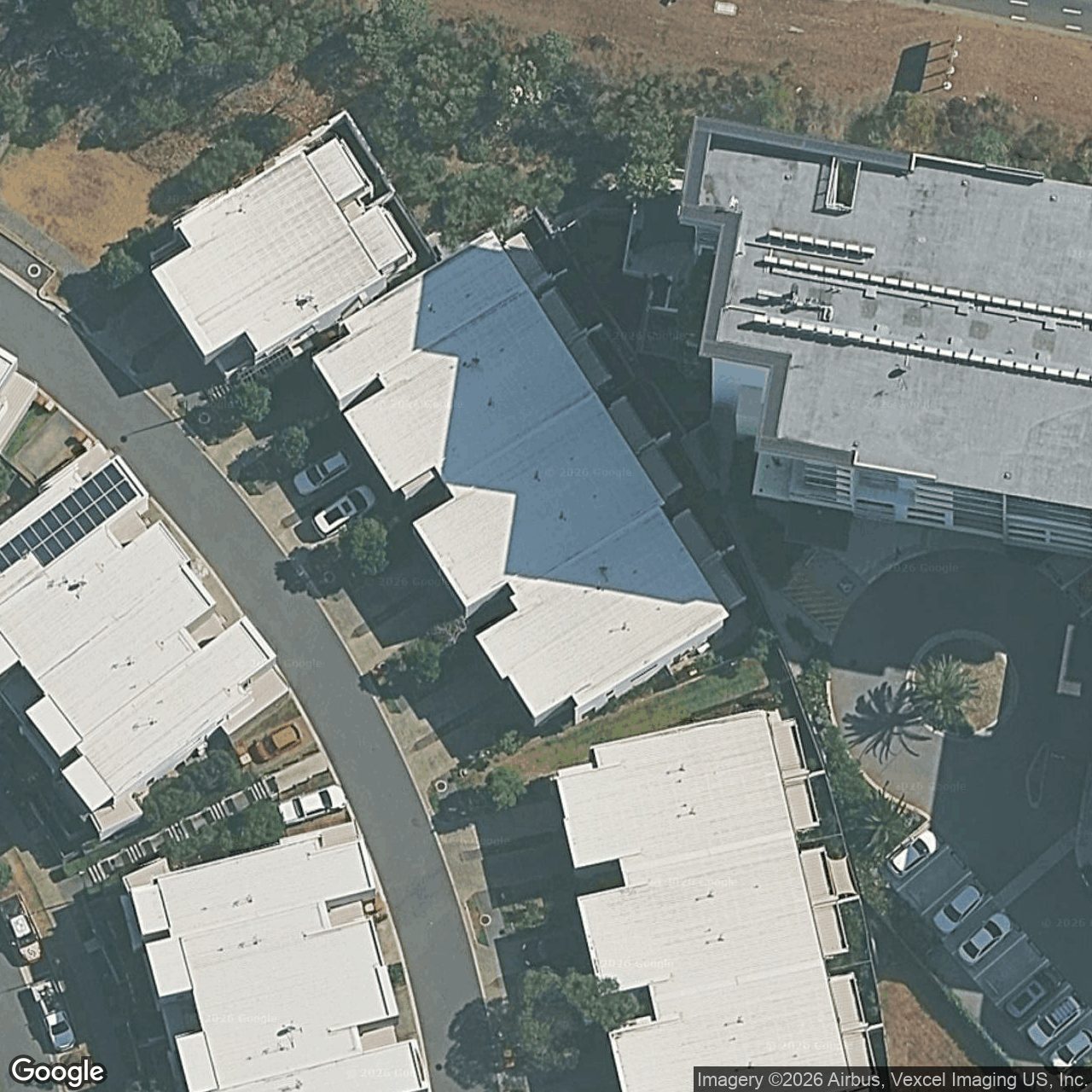 Aerial view of 47 Manhattan Avenue, Robina QLD 4226