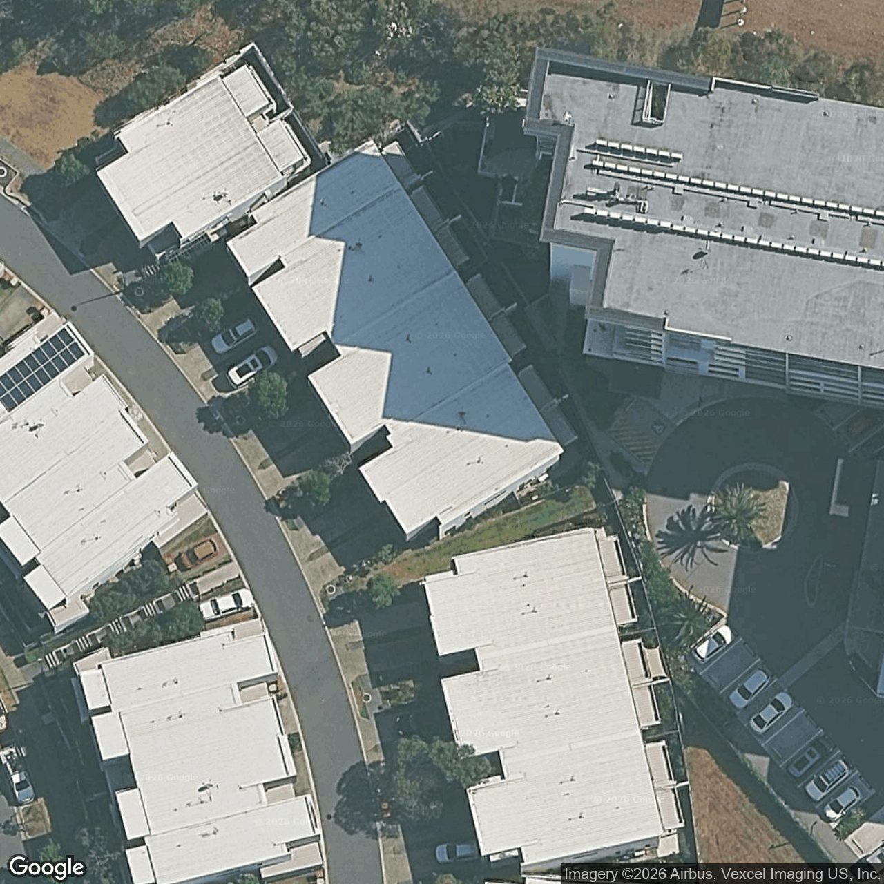 Aerial view of 45 Manhattan Avenue, Robina QLD 4226