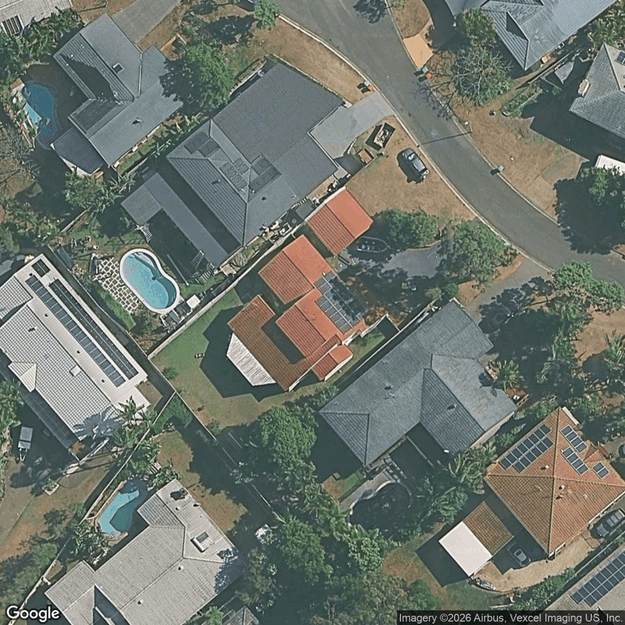 Aerial view of 18 Pymble Place, Robina QLD 4226