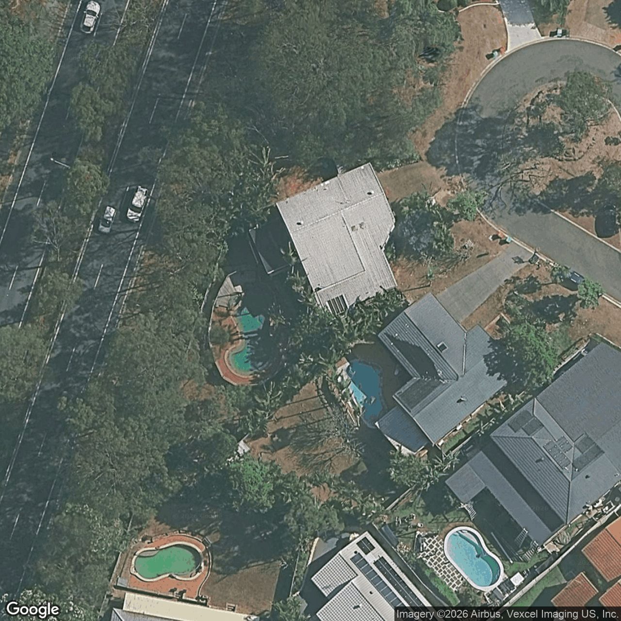 Aerial view of 24 Pymble Place, Robina QLD 4226